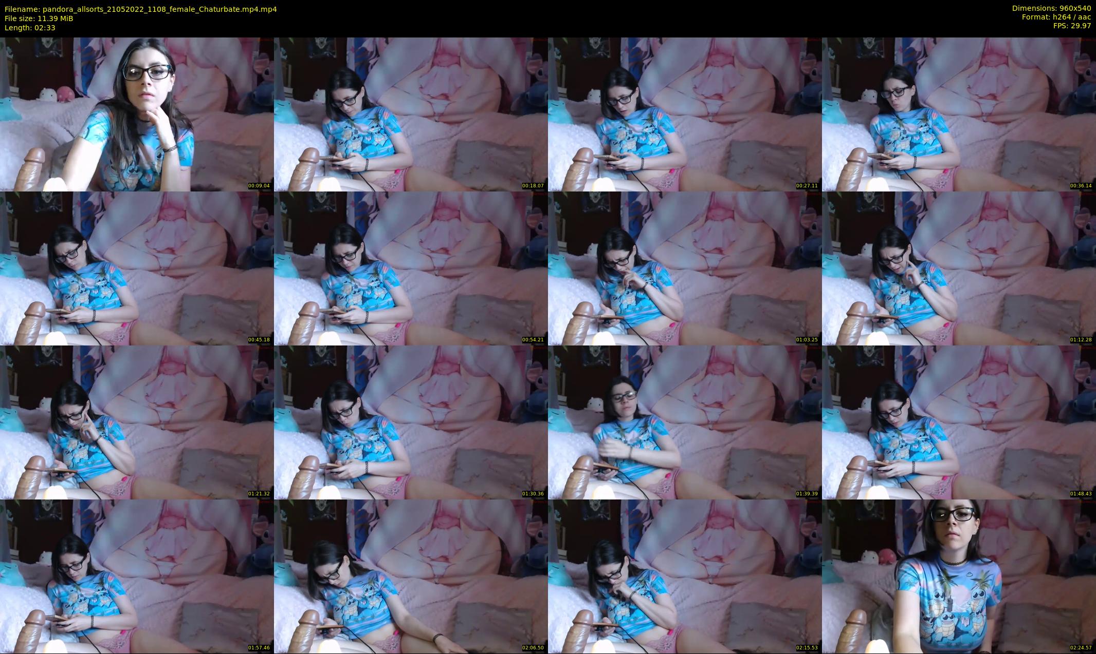 pandora_allsorts — 3 minute Chaturbate female cam show recording, 480p, May 21, 2022