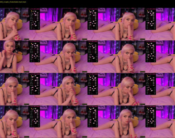 parkerabby — 8 minute Chaturbate couple cam show recording, 1080p, May 22, 2022