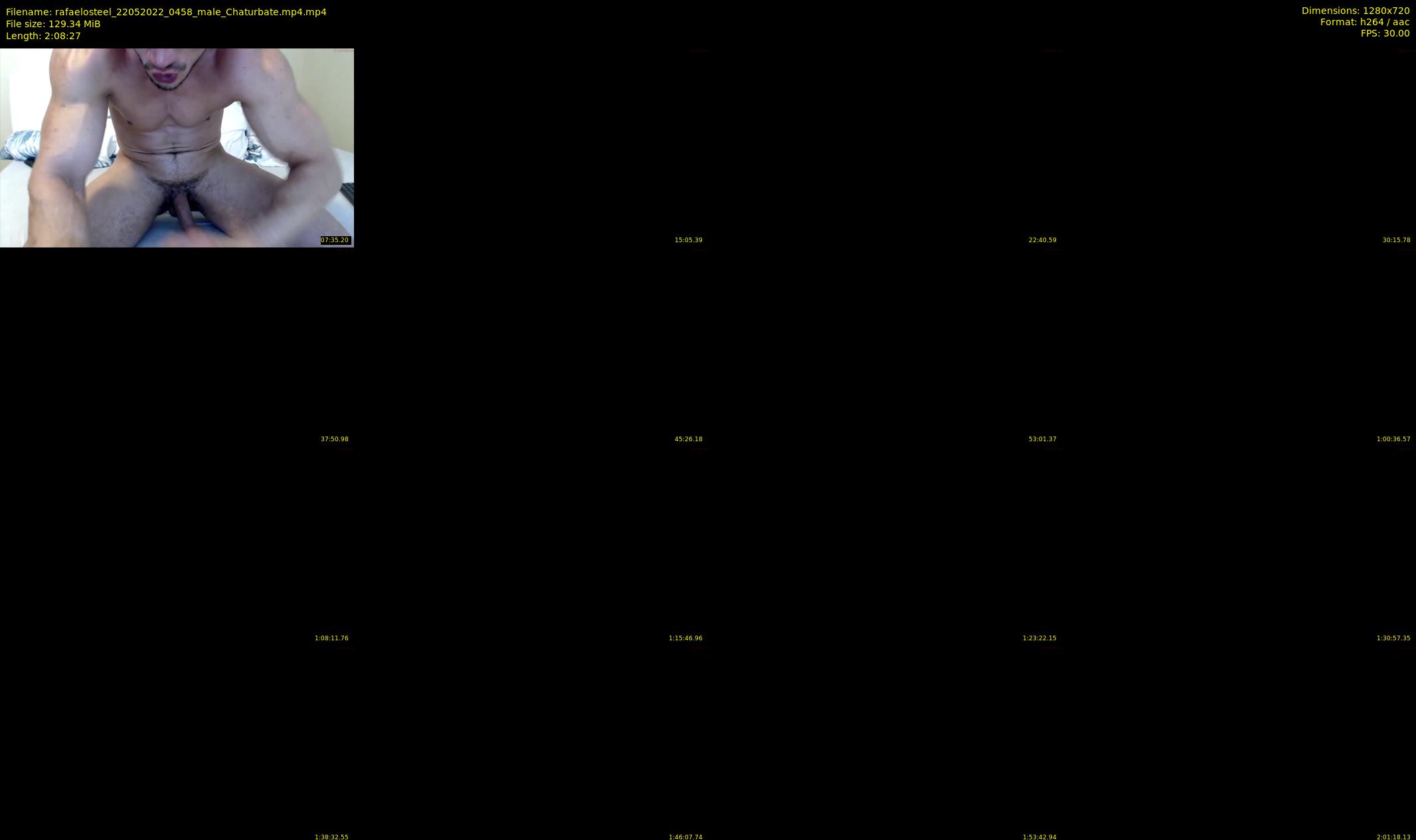 rafaelosteel — 129 minute Chaturbate male cam show recording, 720p, May 22, 2022