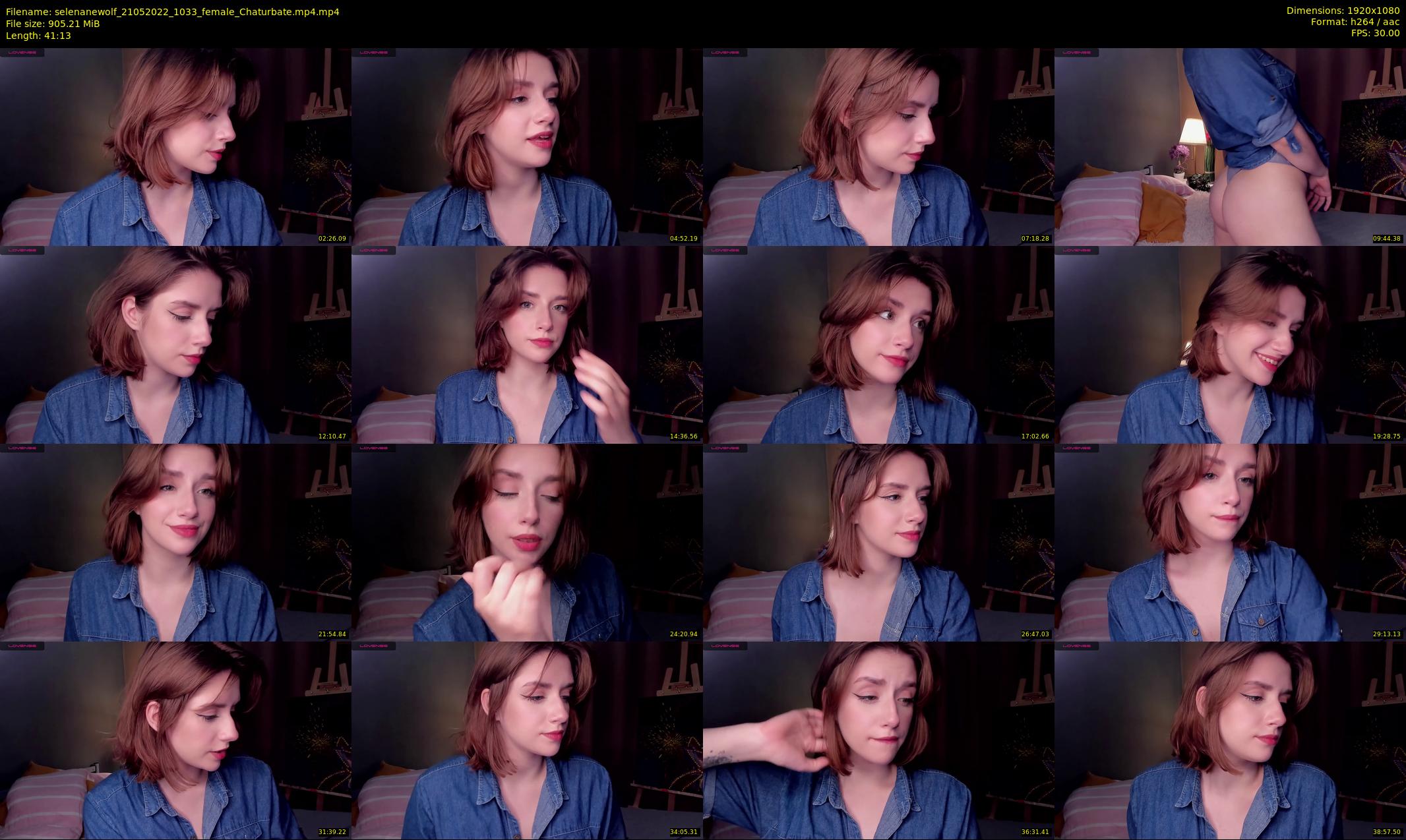 selenanewolf — 42 minute Chaturbate couple cam show recording, 1080p, May 21, 2022