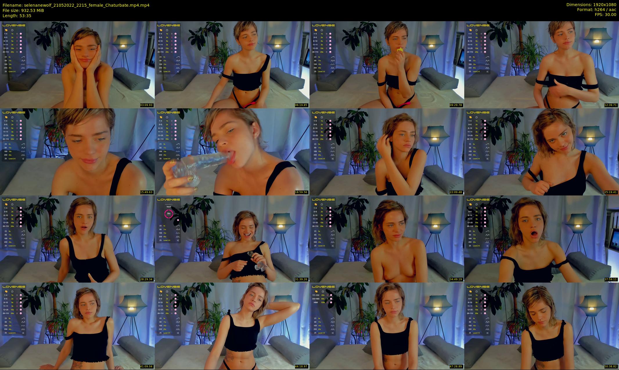 selenanewolf — 54 minute Chaturbate couple cam show recording, 1080p, May 21, 2022