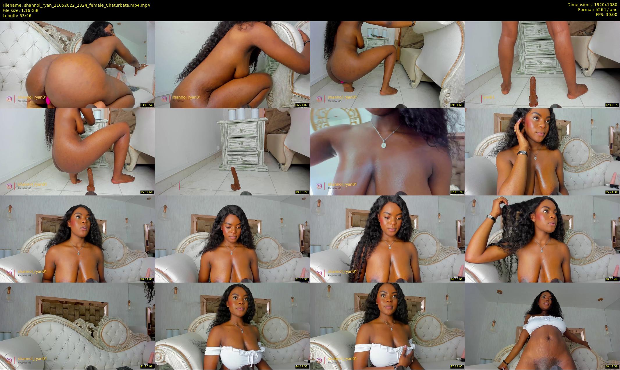 shannol_ryan — 54 minute Chaturbate female cam show recording, 1080p, May 21, 2022