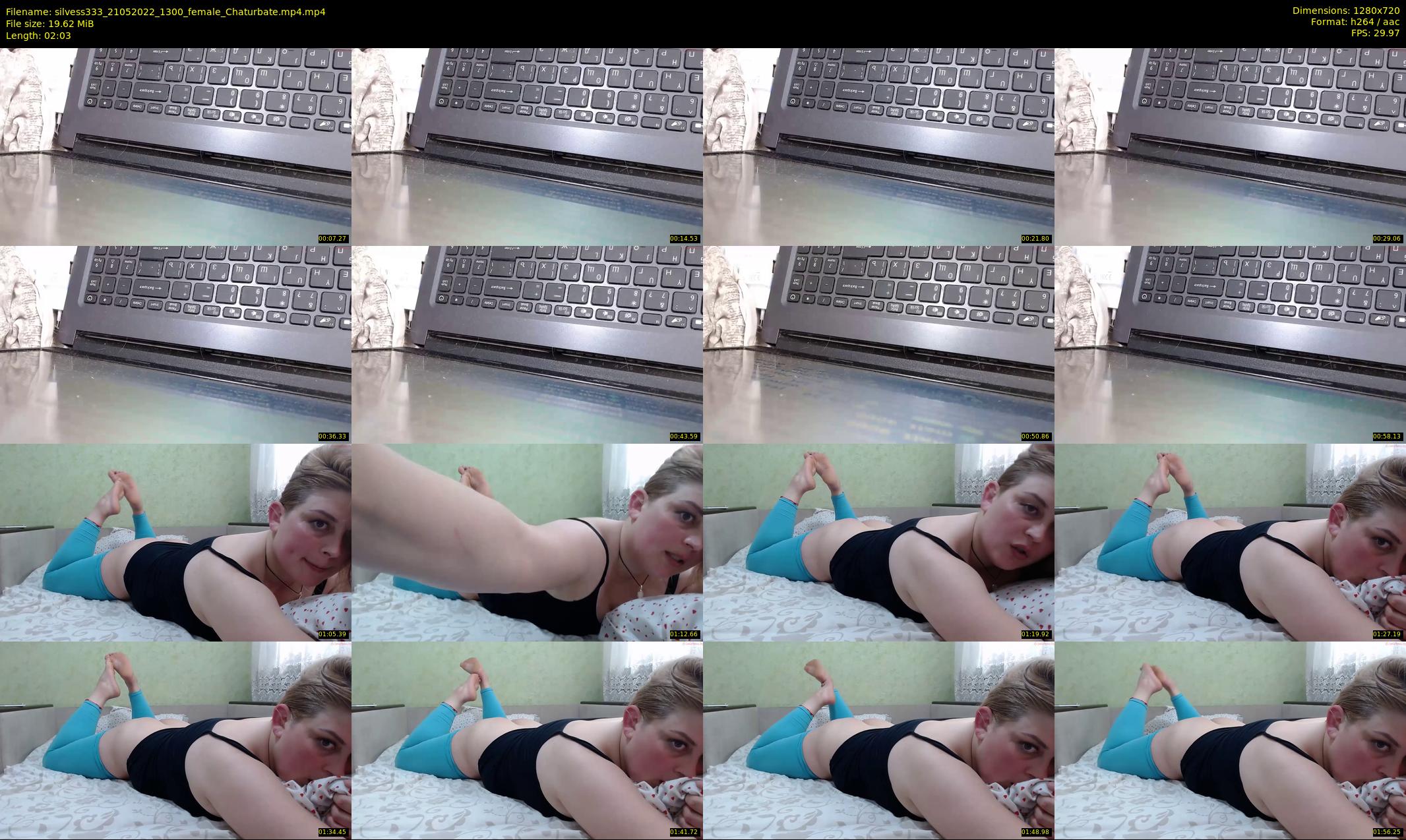 silvess333 — 3 minute Chaturbate female cam show recording, 720p, May 21, 2022