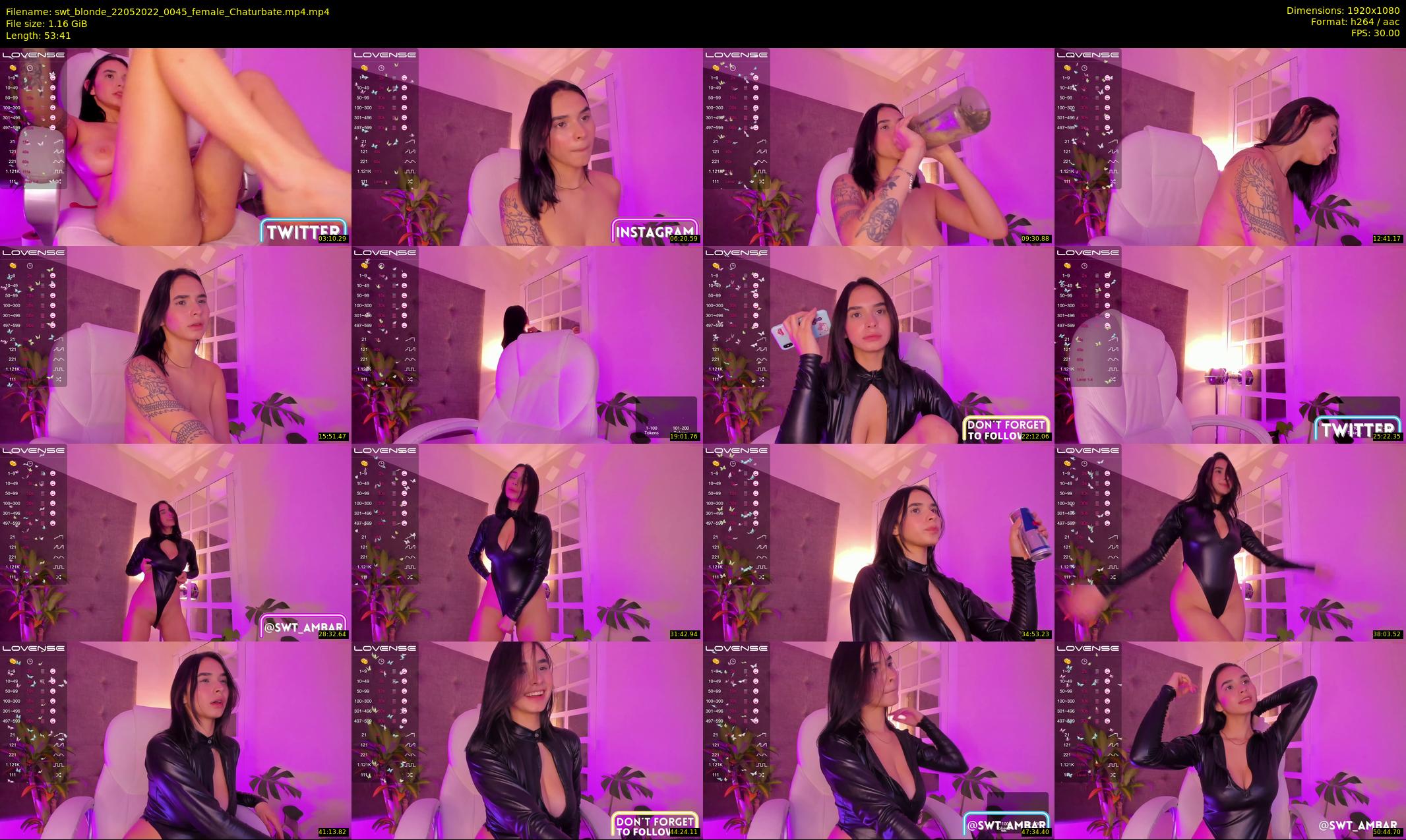 swt_blonde — 54 minute Chaturbate female cam show recording, 1080p, May 22, 2022