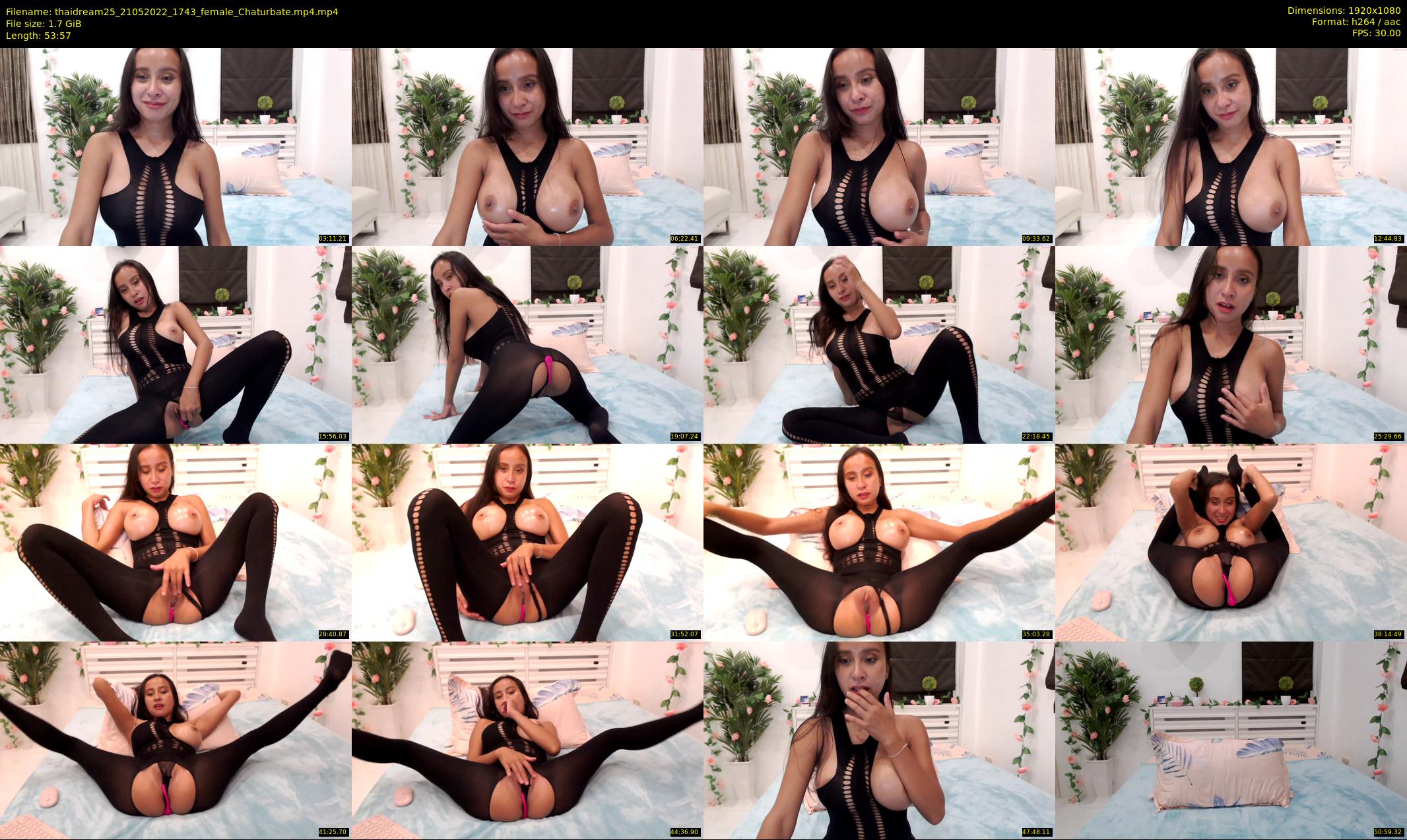 thaidream25 — 54 minute Chaturbate female cam show recording, 1080p, May 21, 2022