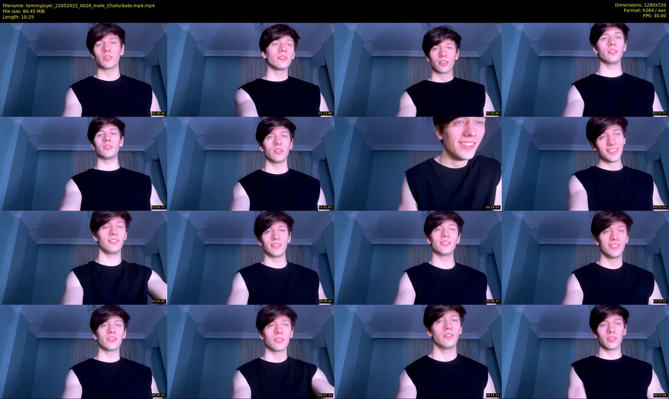 tommyjoyer — 11 minute Chaturbate male cam show recording, 720p, May 22, 2022