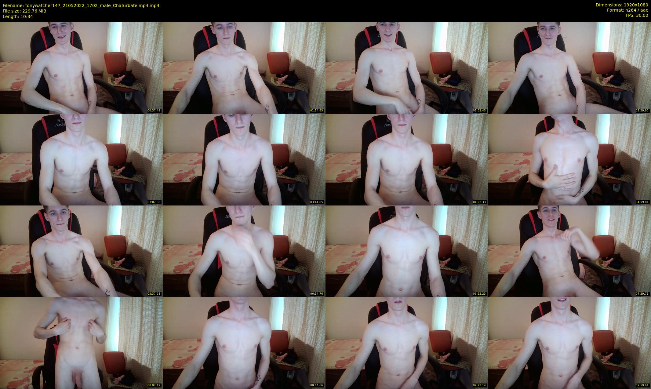 tonywatcher147 — 11 minute Chaturbate male cam show recording, 1080p, May 21, 2022