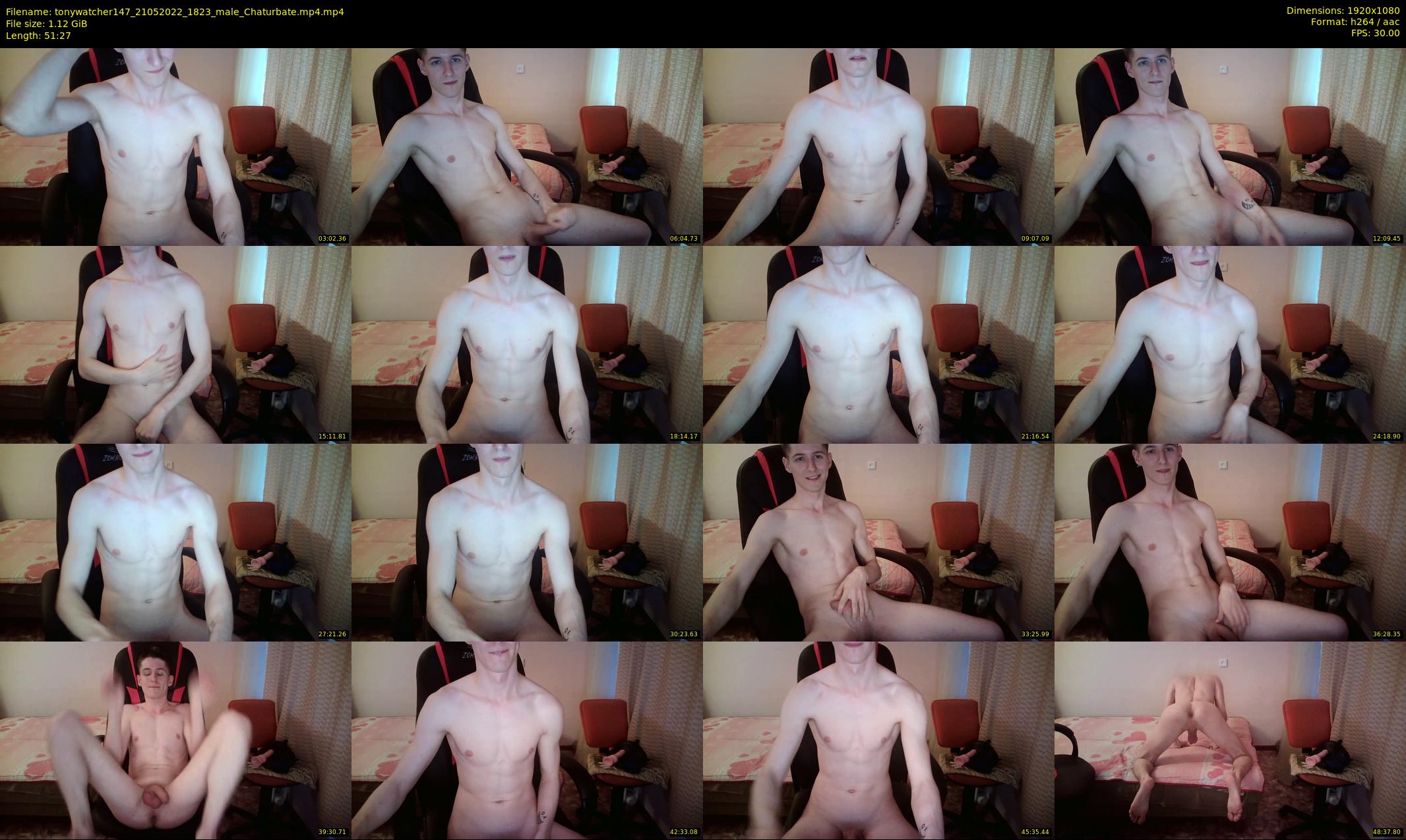 tonywatcher147 — 52 minute Chaturbate male cam show recording, 1080p, May 21, 2022
