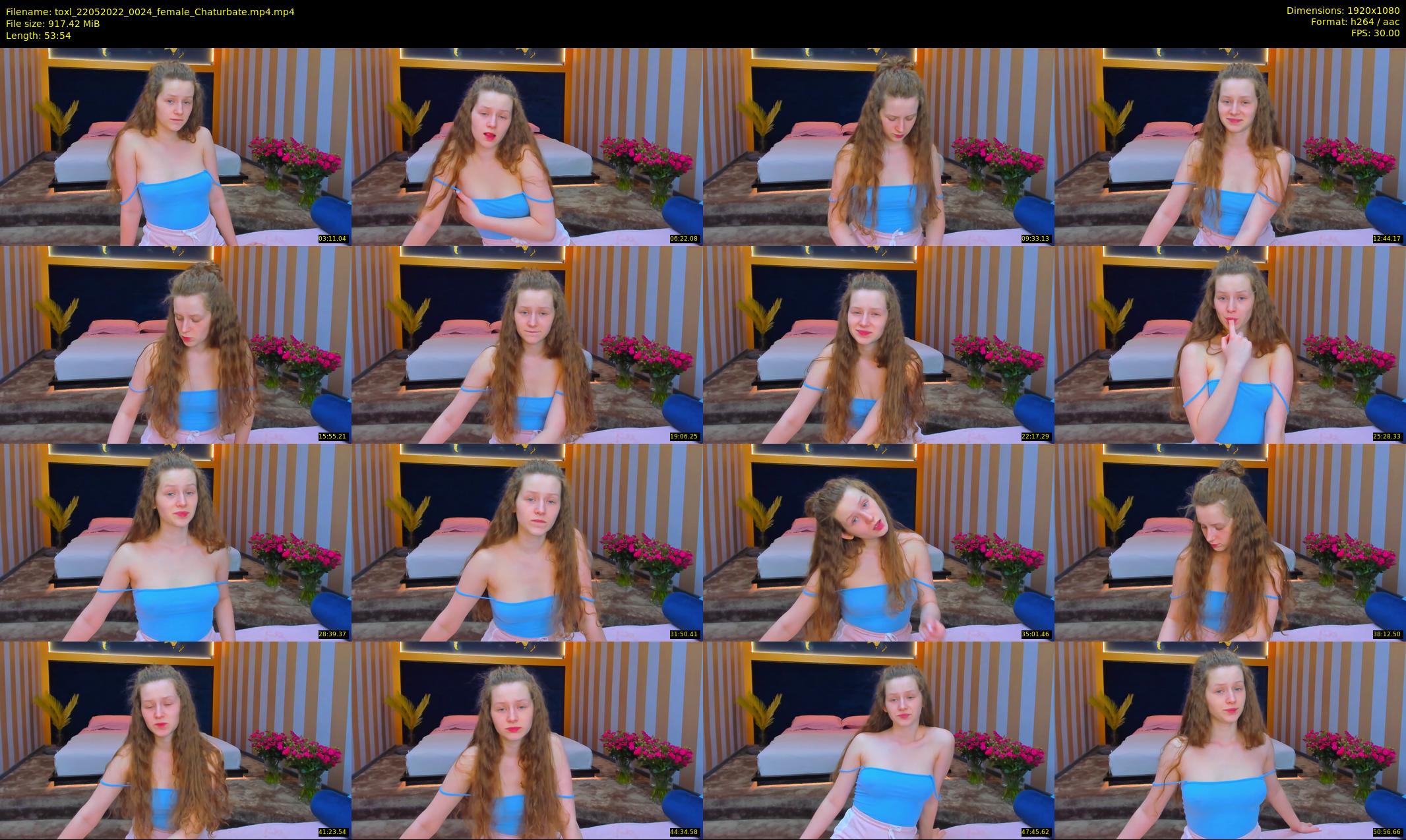 toxl — 54 minute Chaturbate female cam show recording, 1080p, May 22, 2022