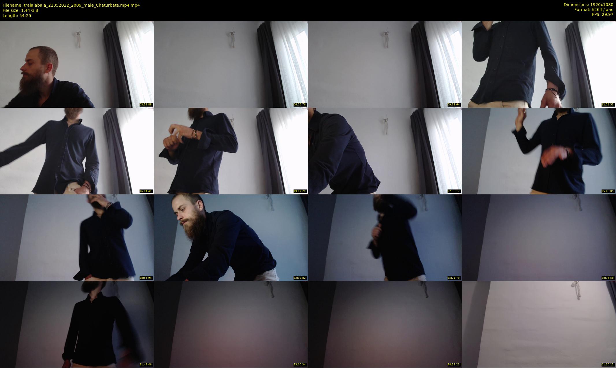 tralalabala — 55 minute Chaturbate male cam show recording, 1080p, May 21, 2022