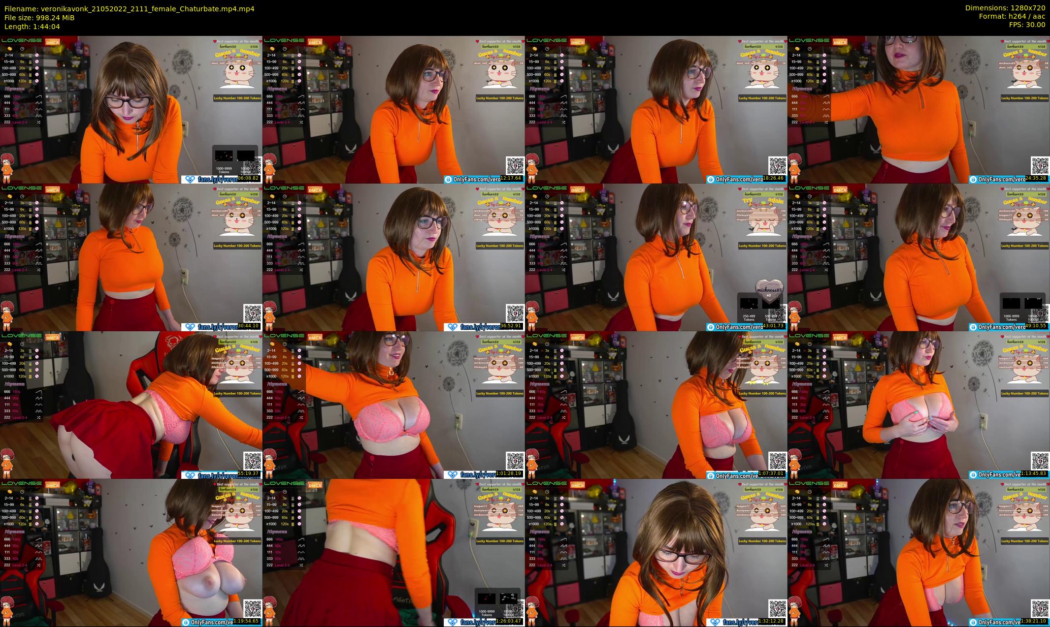 veronikavonk — 105 minute Chaturbate female cam show recording, 720p, May 21, 2022