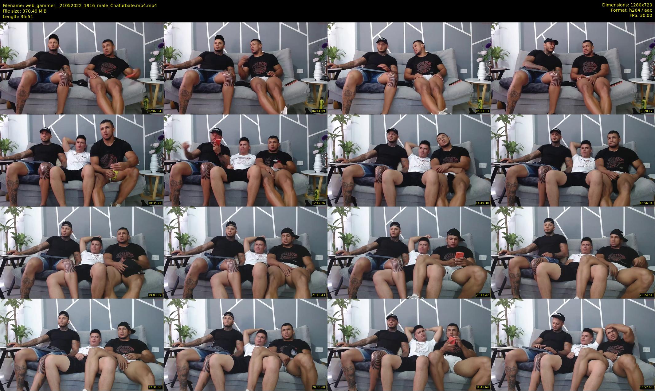 web_gammer_ — 36 minute Chaturbate male cam show recording, 720p, May 21, 2022