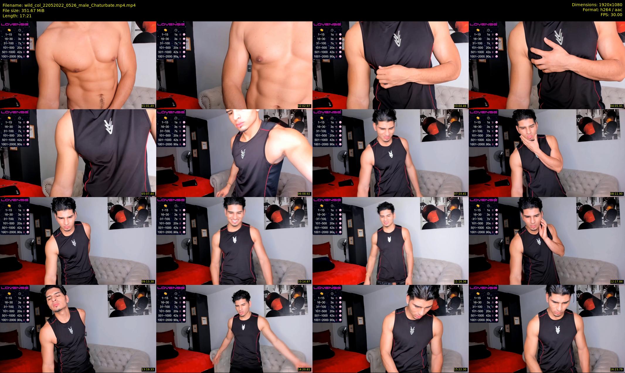 wild_col — 18 minute Chaturbate male cam show recording, 1080p, May 22, 2022