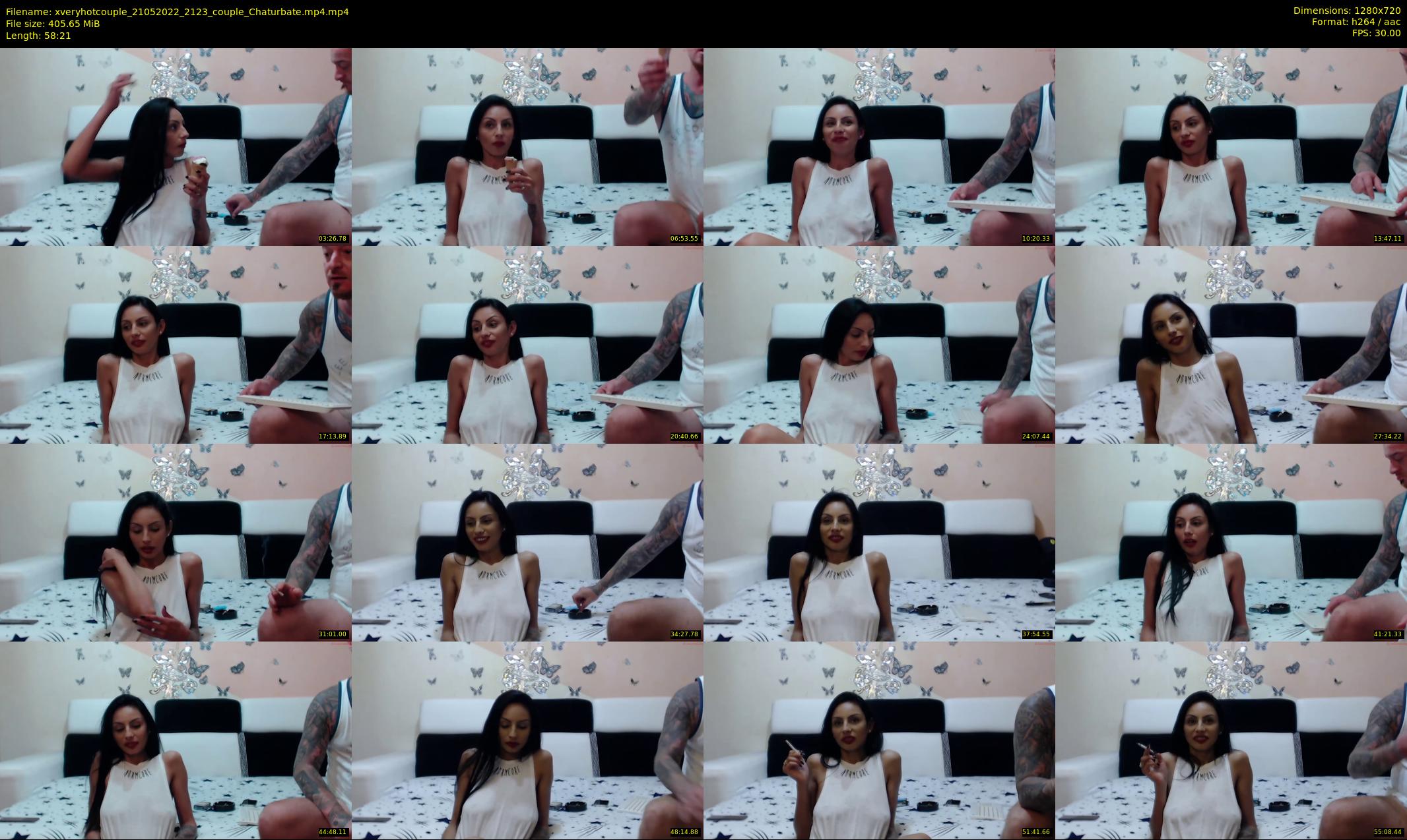 xveryhotcouple — 59 minute Chaturbate female cam show recording, 720p, May 21, 2022