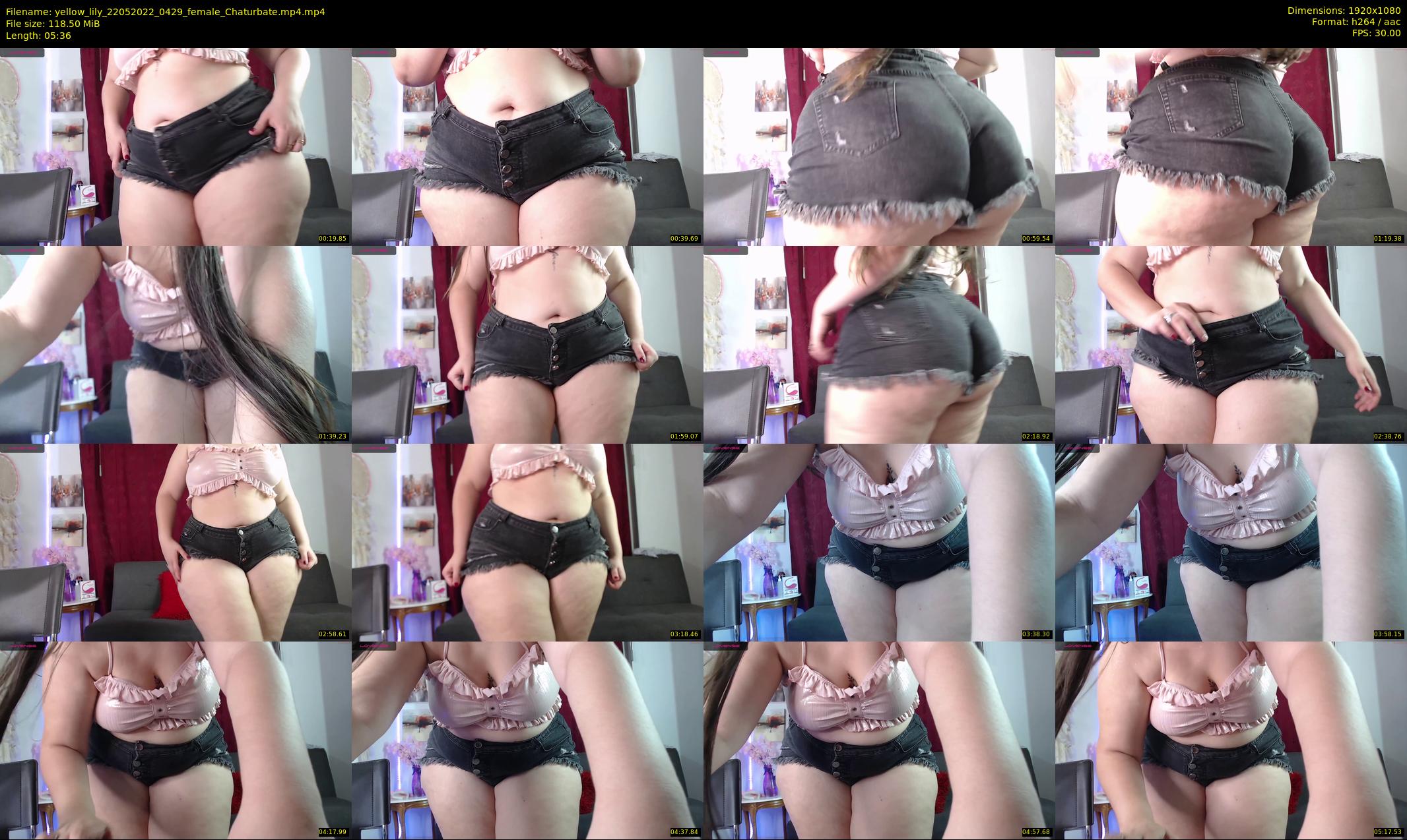 yellow_lily — 6 minute Chaturbate female cam show recording, 1080p, May 22, 2022