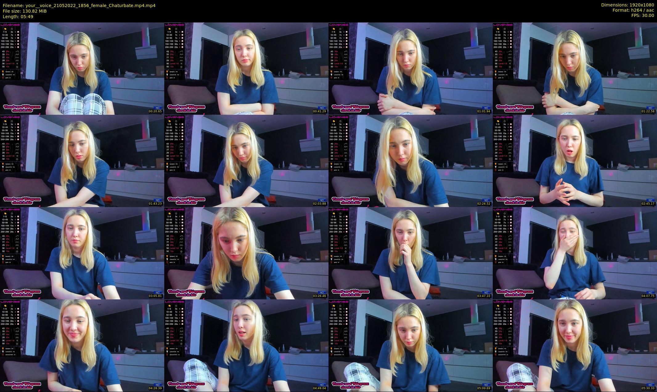 your__voice — 6 minute Chaturbate female cam show recording, 1080p, May 21, 2022