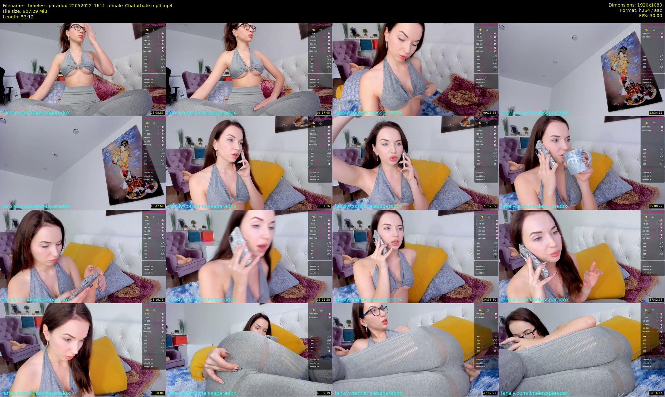 _timeless_paradox — 54 minute Chaturbate female cam show recording, 1080p, May 22, 2022