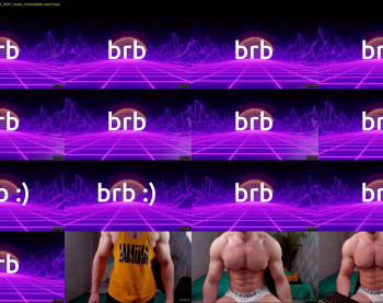 adam_muscle_ — 54 minute Chaturbate male cam show recording, 1080p, May 23, 2022