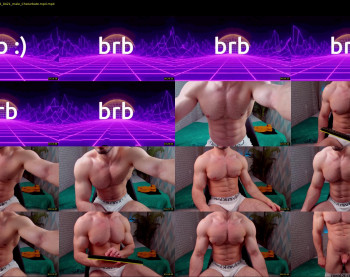 adam_muscle_ — 55 minute Chaturbate male cam show recording, 1080p, May 23, 2022