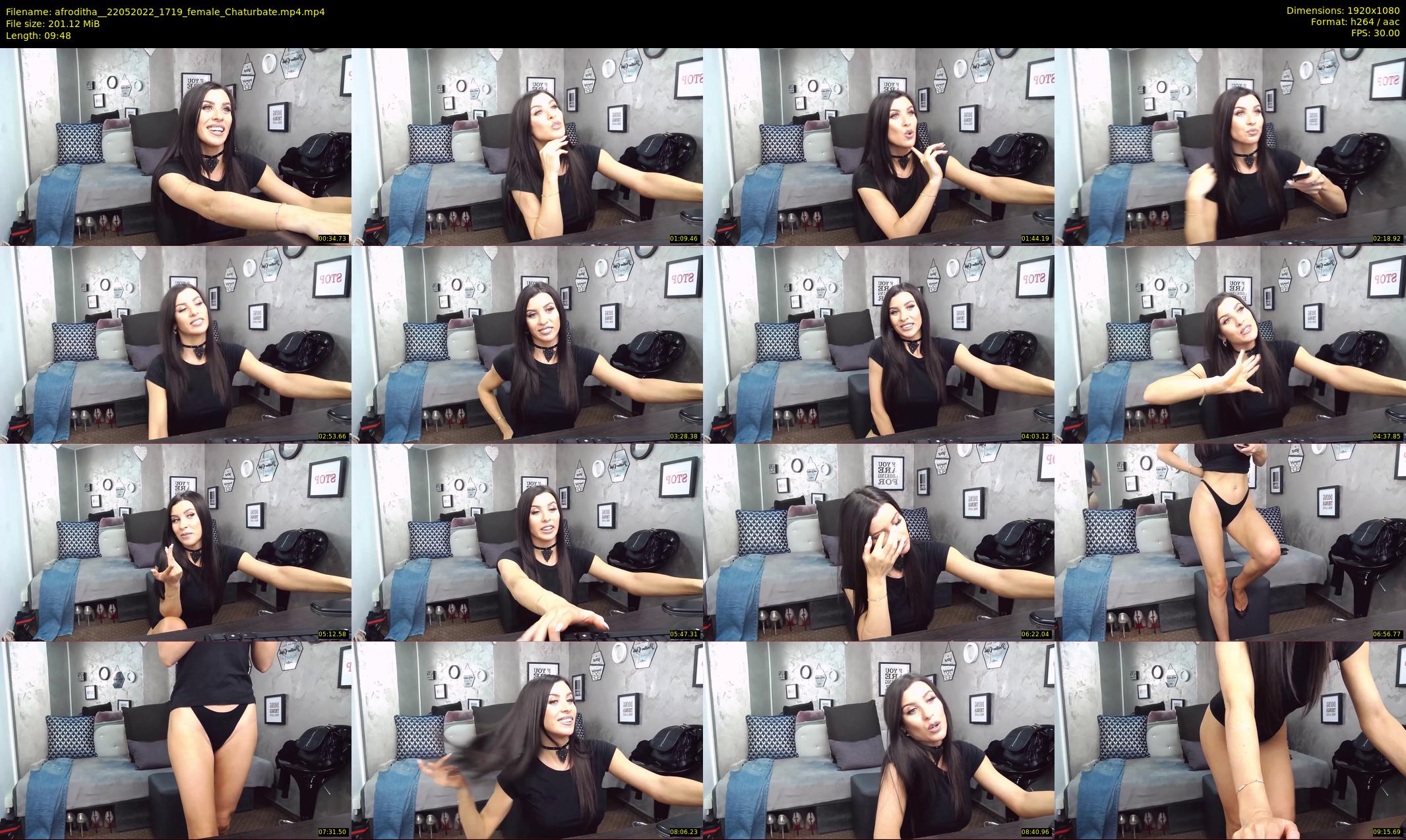 afroditha_ — 10 minute Chaturbate female cam show recording, 1080p, May 22, 2022