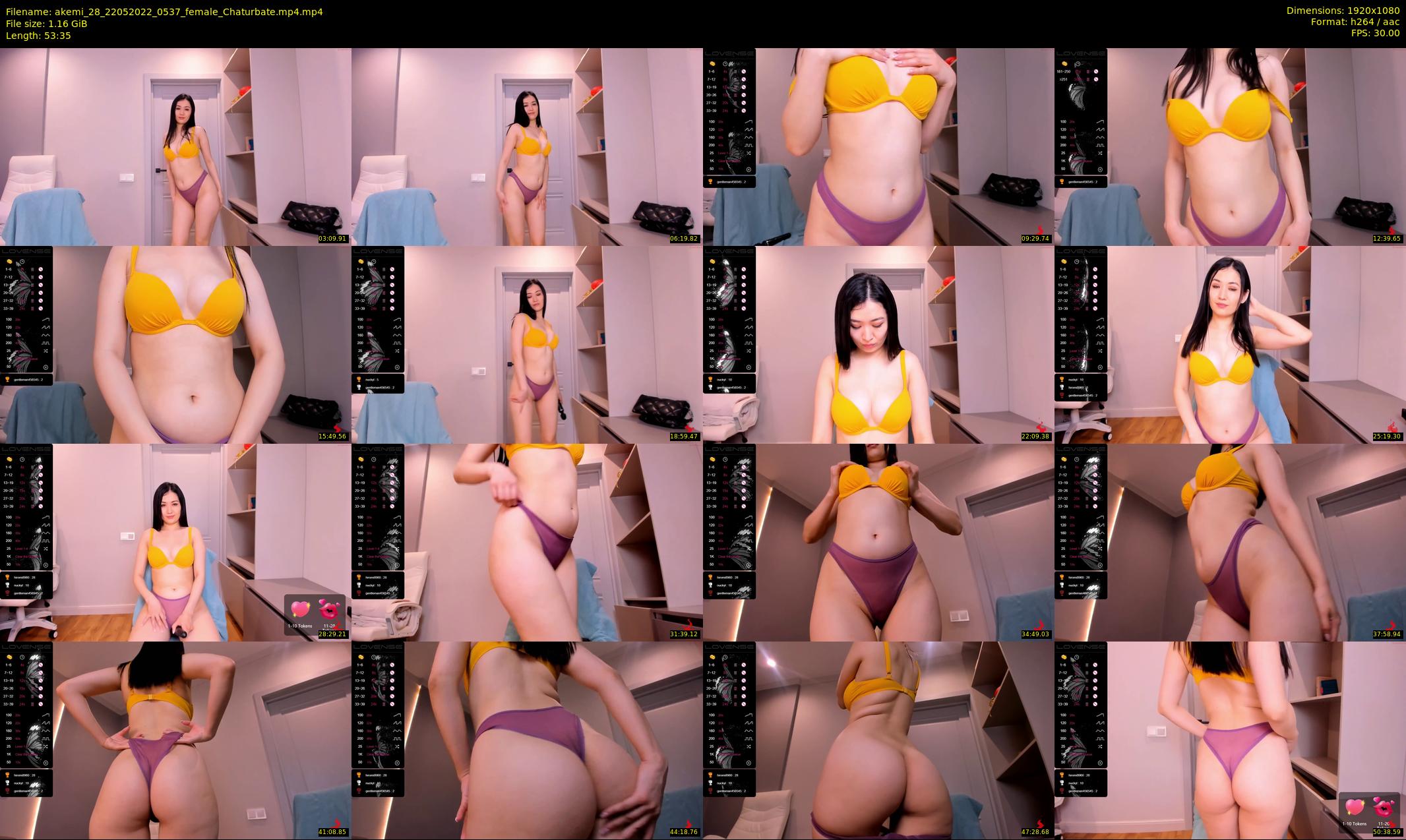 akemi_28 — 54 minute Chaturbate female cam show recording, 1080p, May 22, 2022
