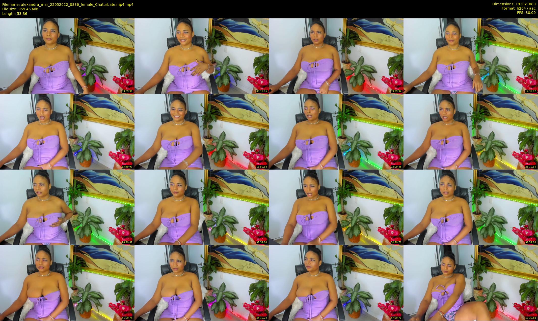 alexandra_mar — 54 minute Chaturbate female cam show recording, 1080p, May 22, 2022