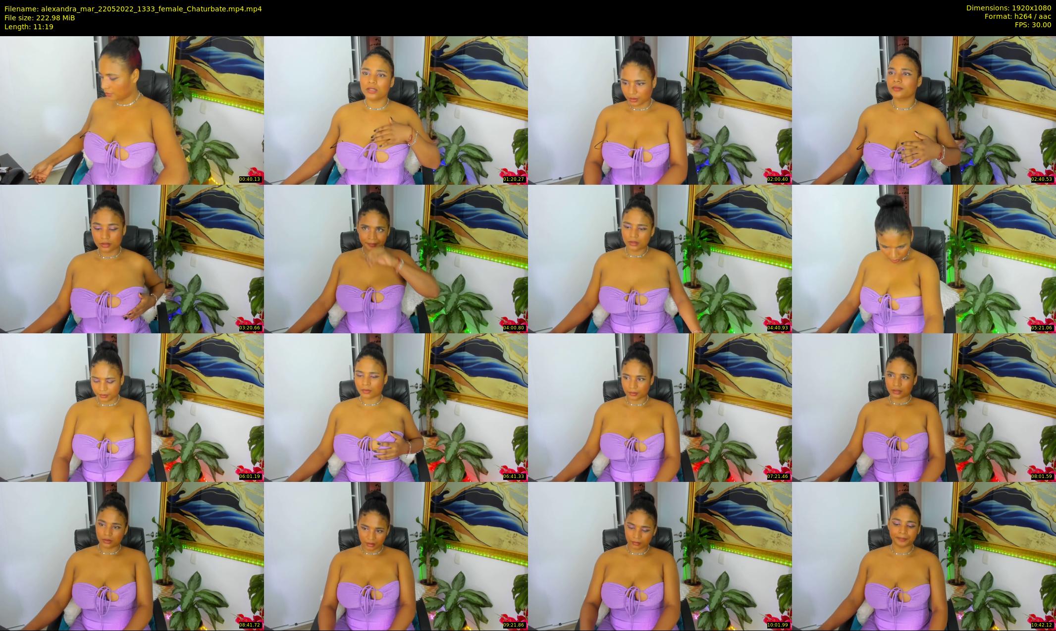 alexandra_mar — 12 minute Chaturbate female cam show recording, 1080p, May 22, 2022
