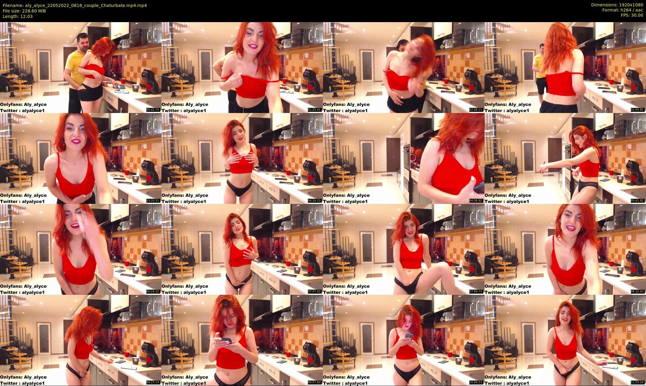 aly_alyce — 13 minute Chaturbate female cam show recording, 1080p, May 22, 2022