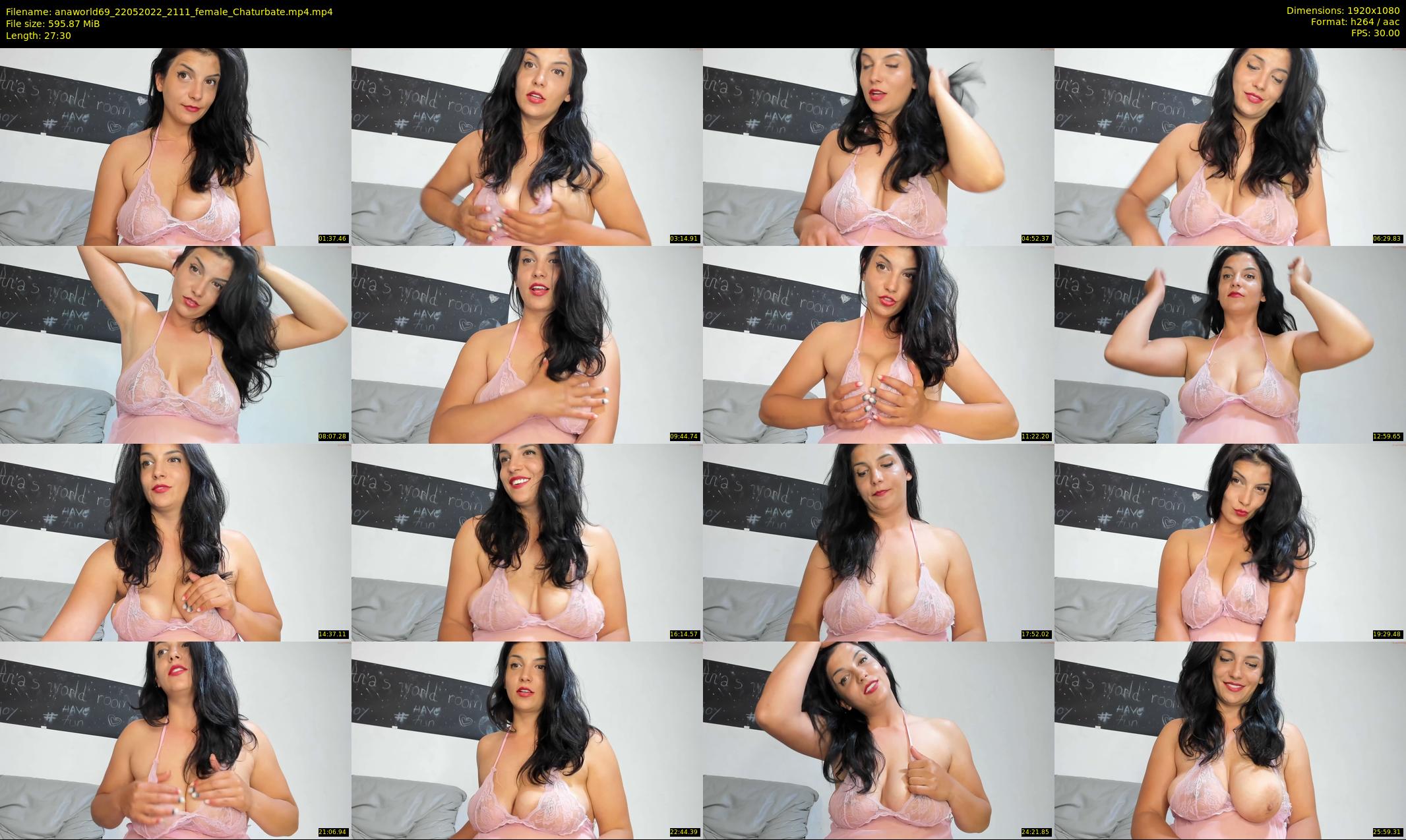 anaworld69 — 28 minute Chaturbate female cam show recording, 1080p, May 22, 2022