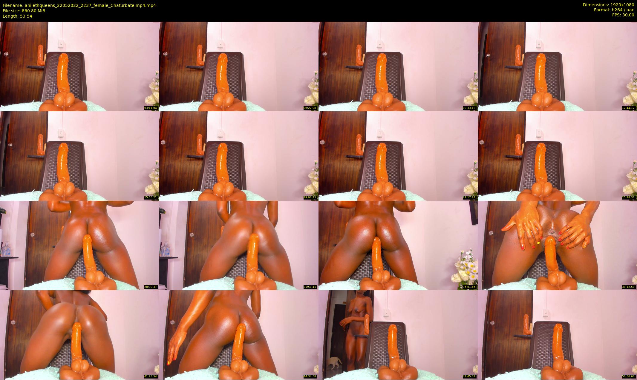 anilethqueens — 54 minute Chaturbate female cam show recording, 1080p, May 22, 2022