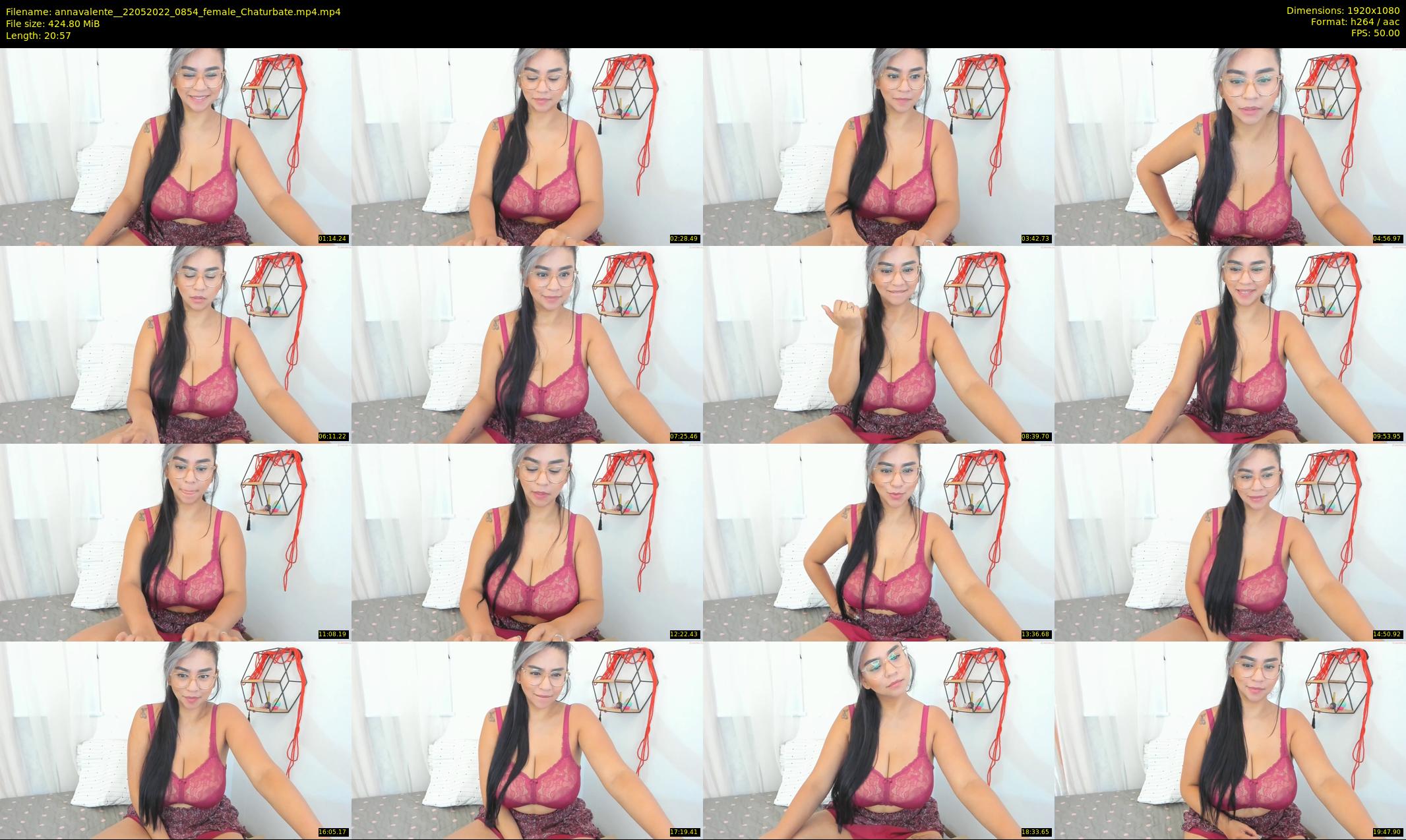 annavalente_ — 21 minute Chaturbate female cam show recording, 1080p, May 22, 2022