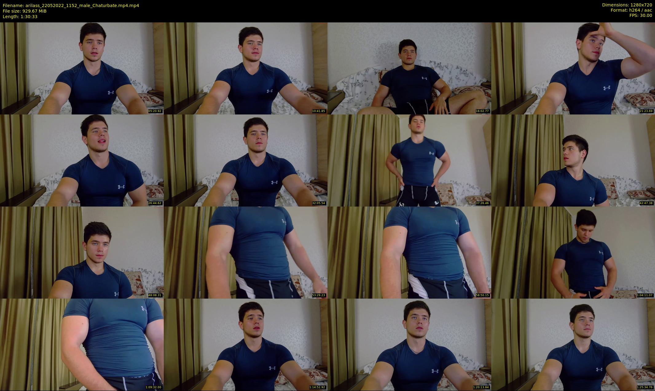 arilass — 91 minute Chaturbate male cam show recording, 720p, May 22, 2022