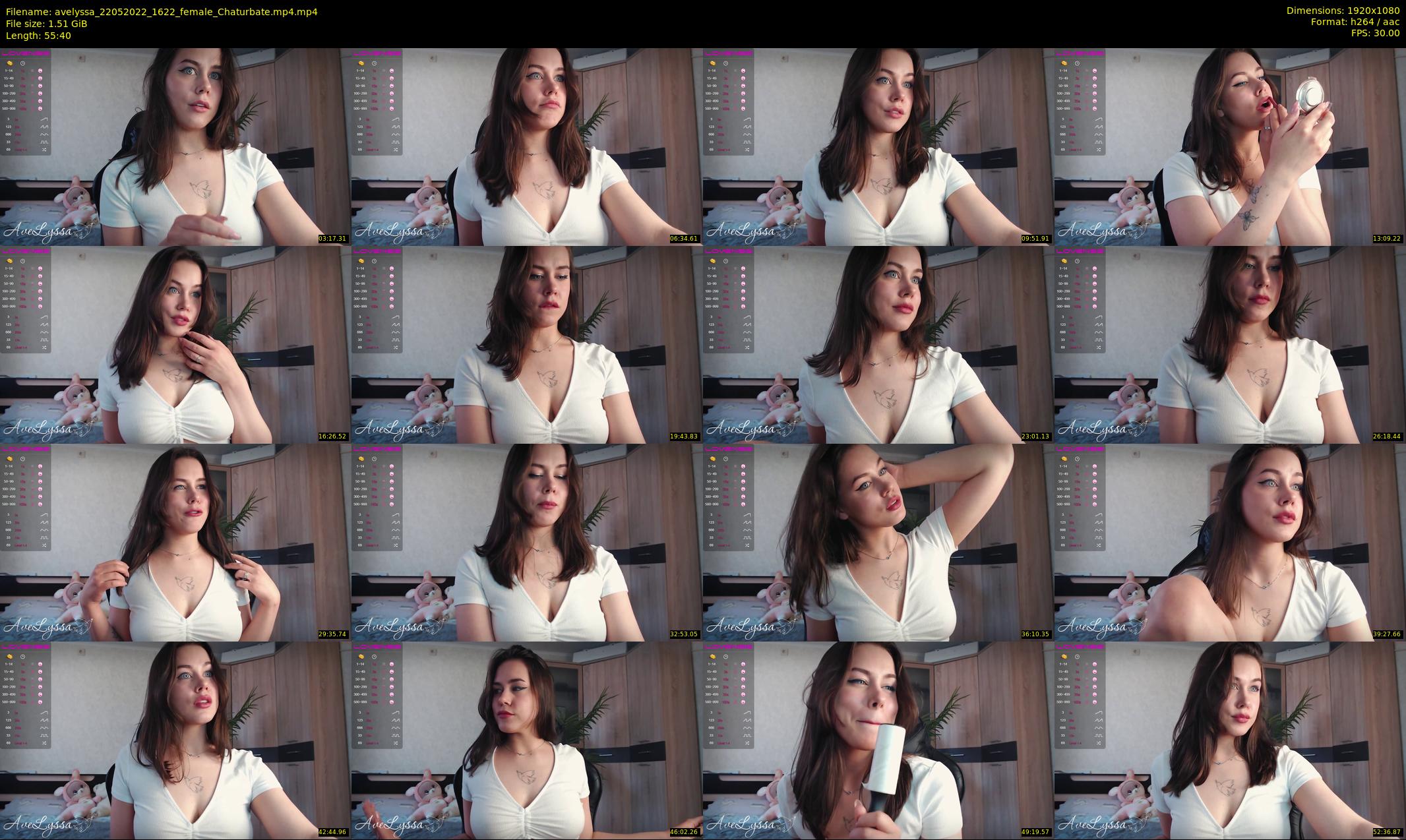 avelyssa — 56 minute Chaturbate female cam show recording, 1080p, May 22, 2022