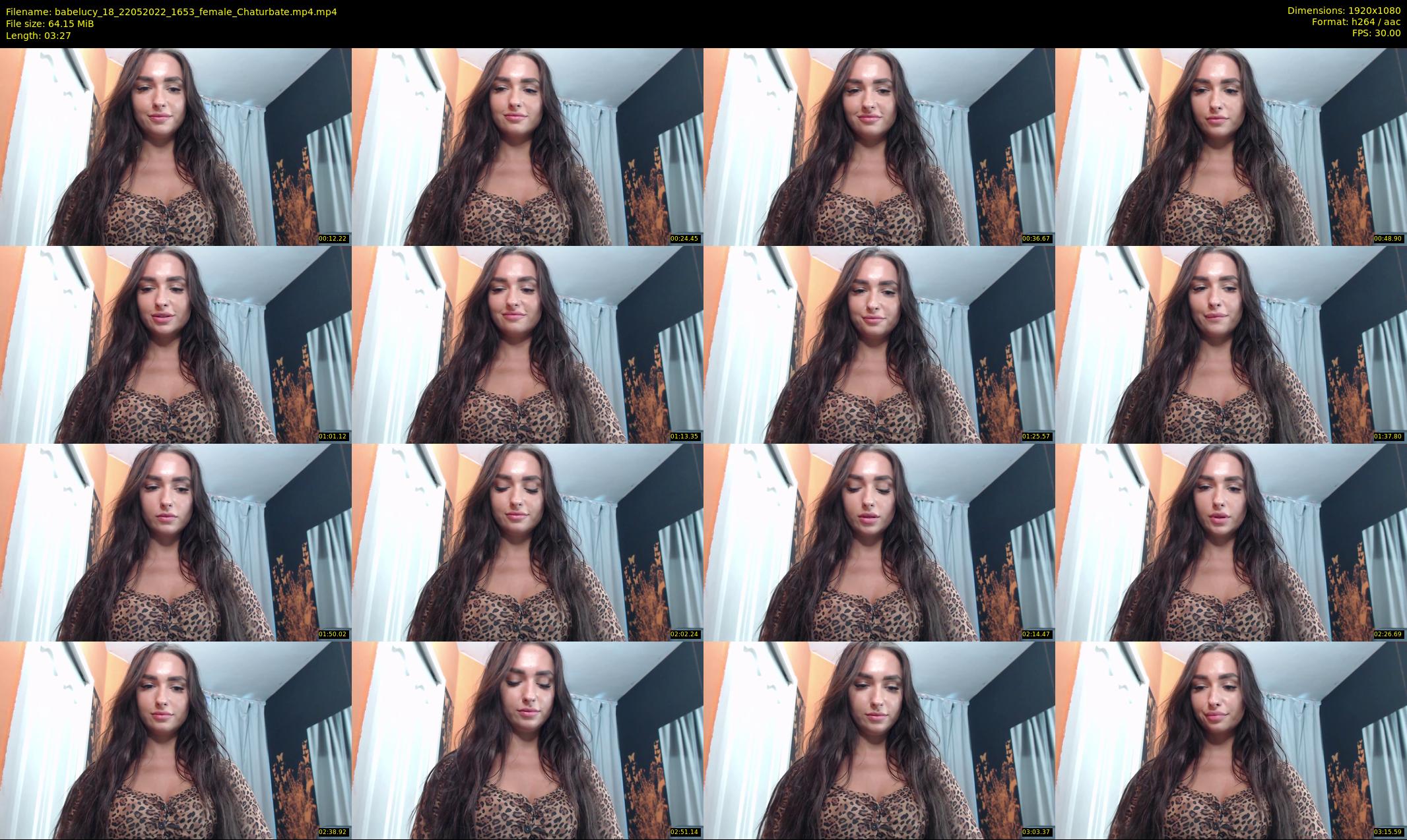 babelucy_18 — 4 minute Chaturbate female cam show recording, 1080p, May 22, 2022