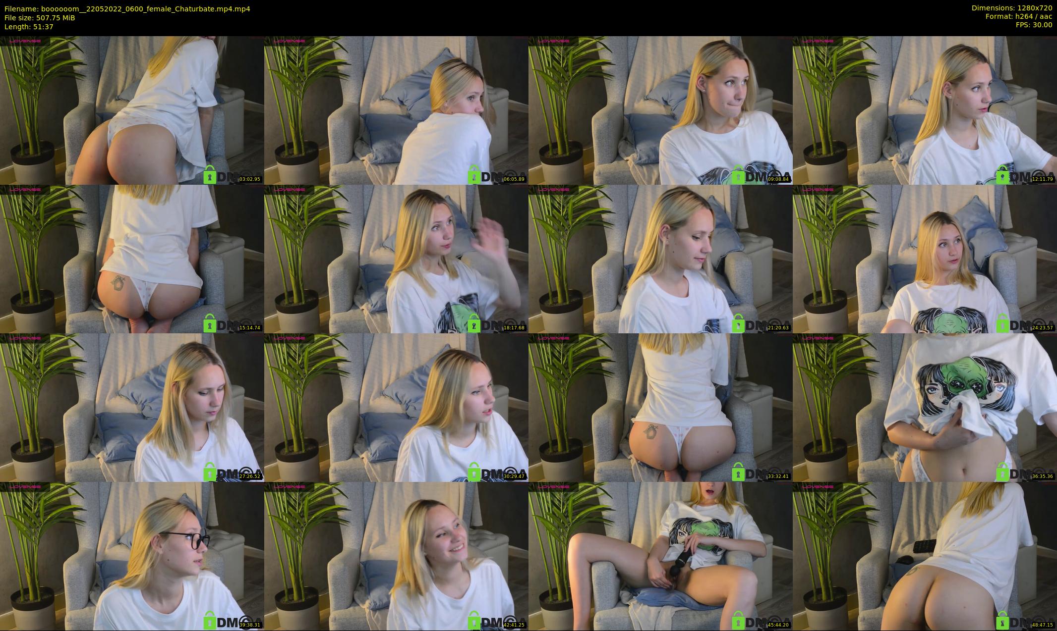 boooooom_ — 52 minute Chaturbate female cam show recording, 720p, May 22, 2022