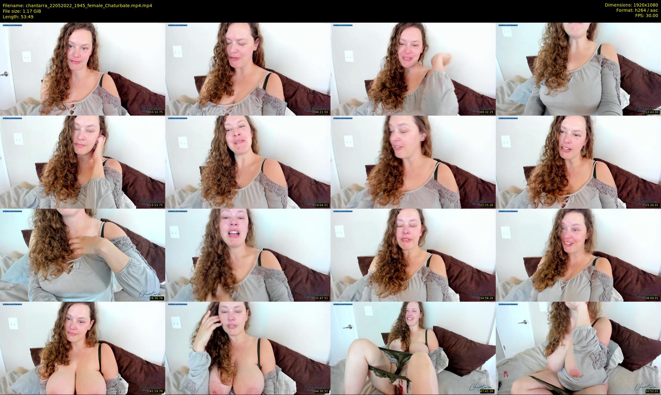 chantarra — 54 minute Chaturbate female cam show recording, 1080p, May 22, 2022