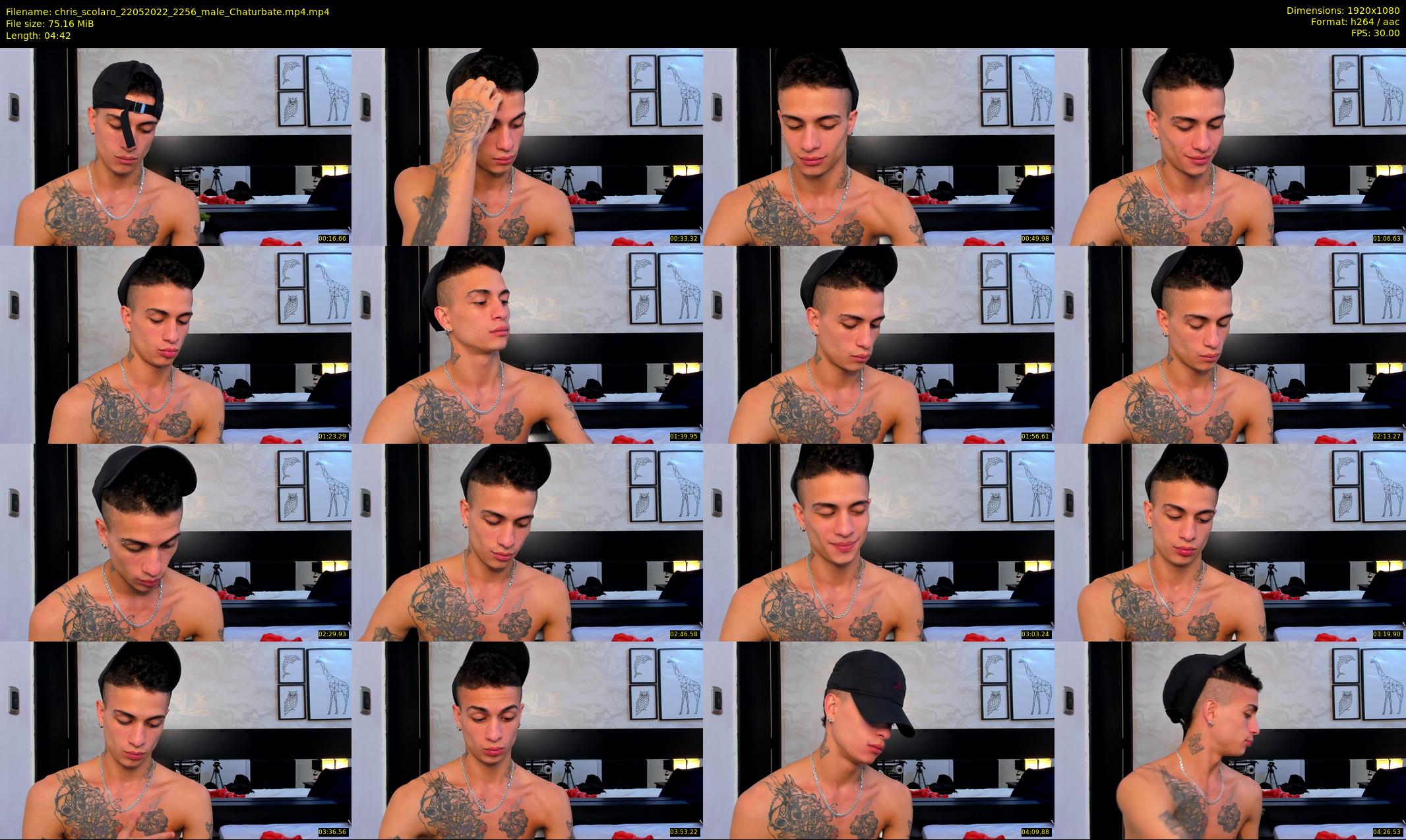 chris_scolaro — 5 minute Chaturbate male cam show recording, 1080p, May 22, 2022