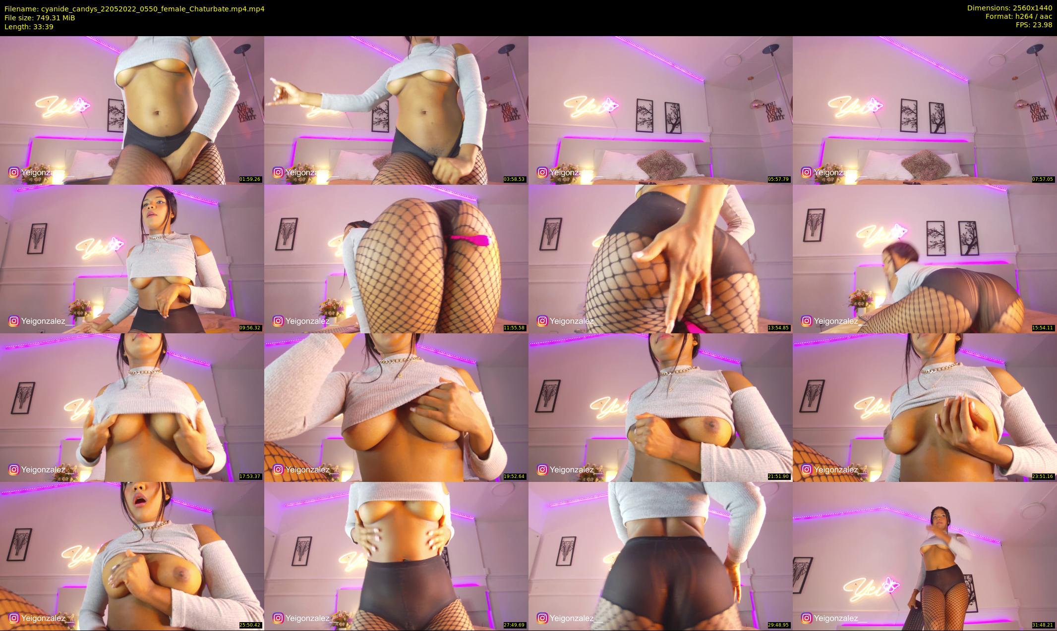 cyanide_candys — 34 minute Chaturbate female cam show recording, 1080p, May 22, 2022