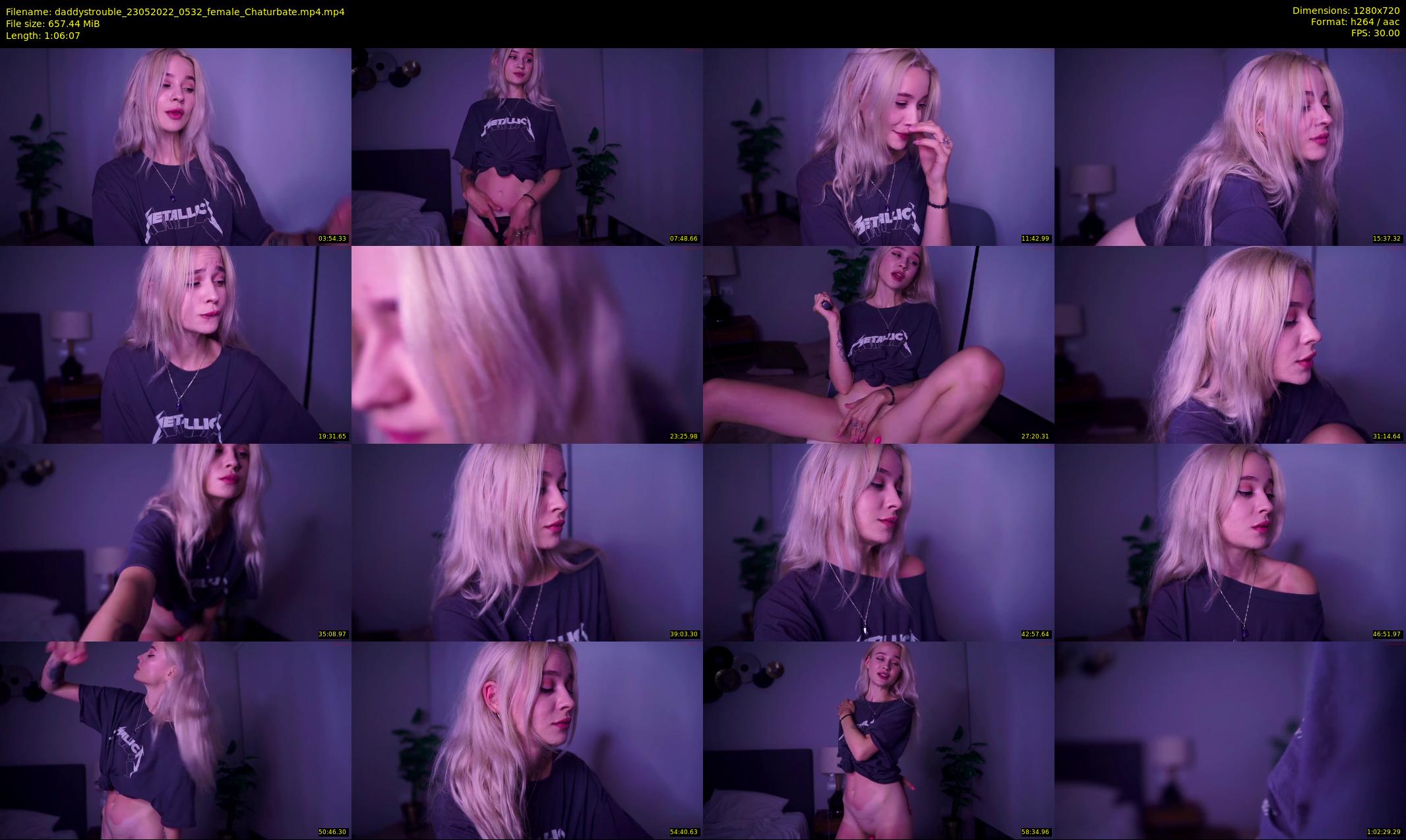 daddystrouble — 67 minute Chaturbate female cam show recording, 720p, May 23, 2022