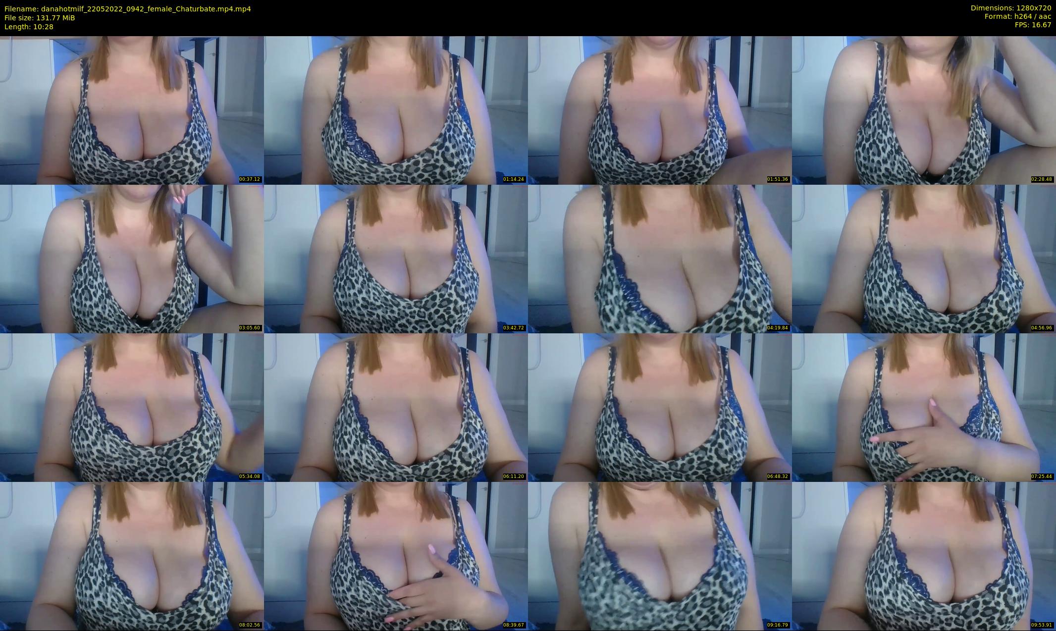 danahotmilf — 11 minute Chaturbate female cam show recording, 720p, May 22, 2022
