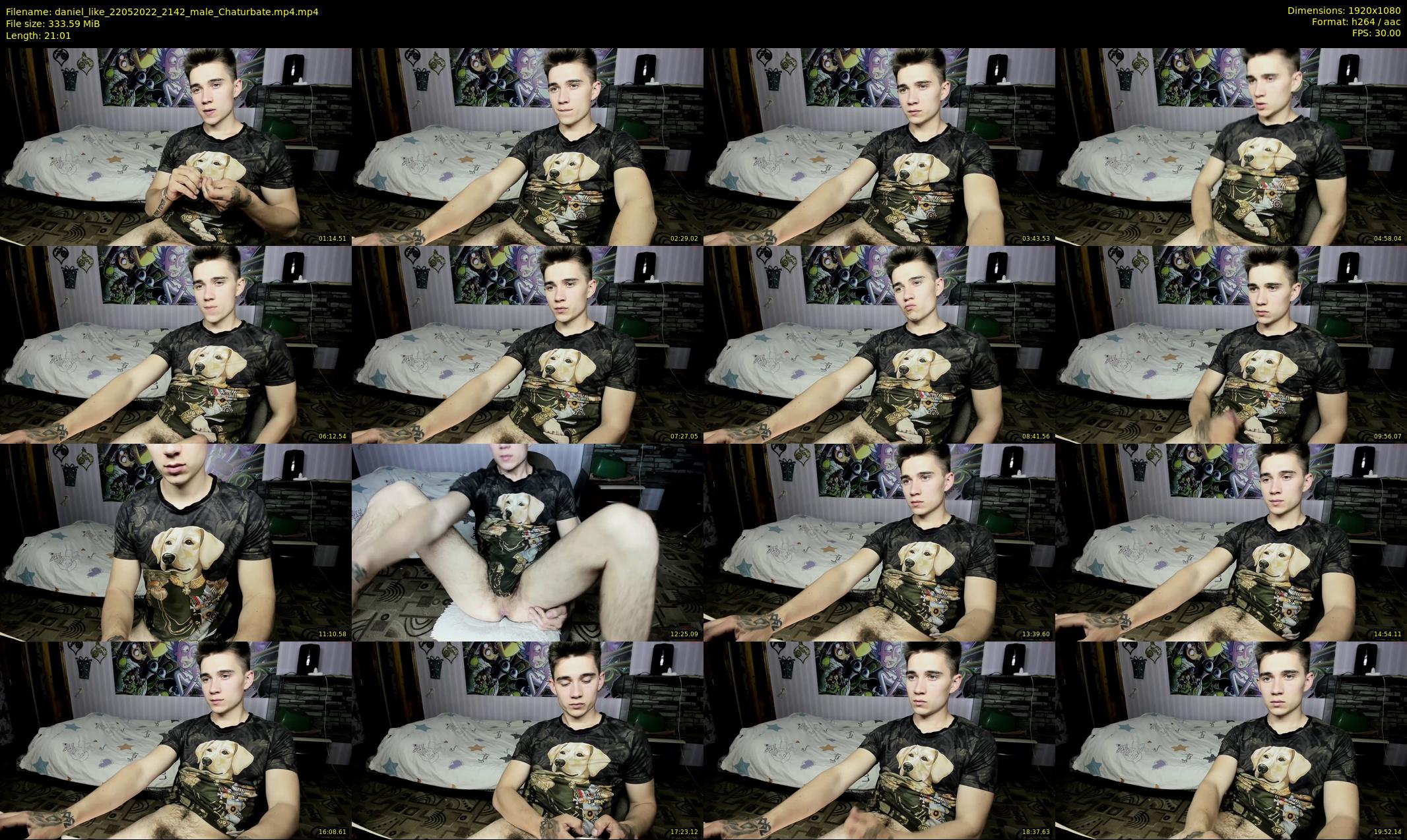 daniel_like — 22 minute Chaturbate male cam show recording, 1080p, May 22, 2022
