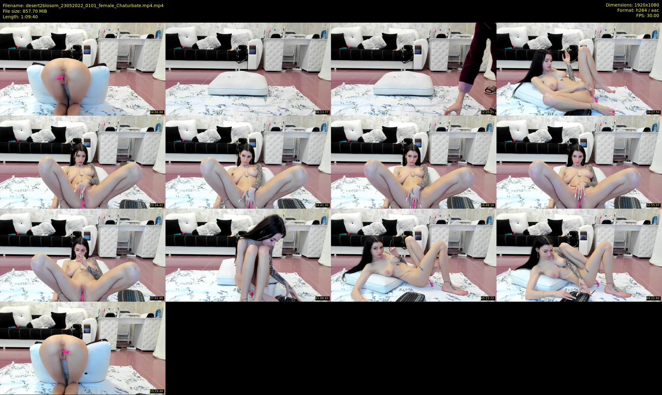 desert2blosom — 70 minute Chaturbate female cam show recording, 1080p, May 23, 2022