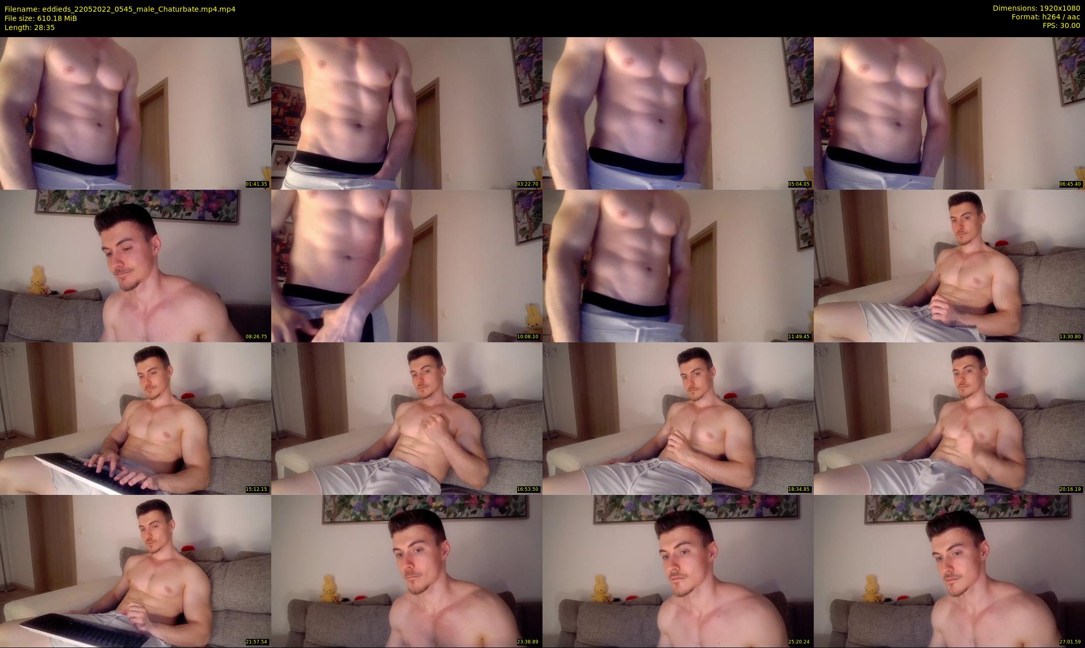 eddieds — 29 minute Chaturbate male cam show recording, 1080p, May 22, 2022