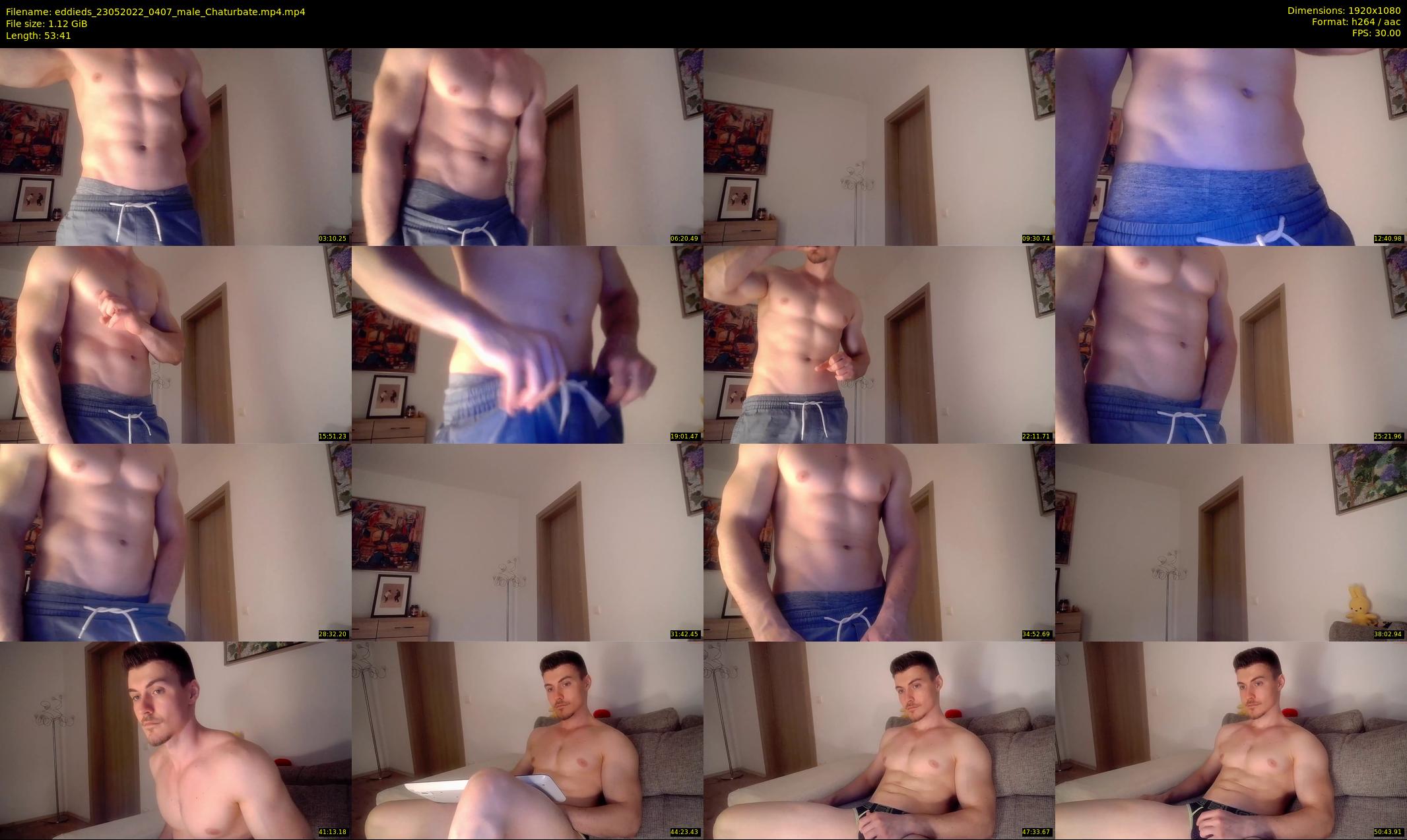eddieds — 54 minute Chaturbate male cam show recording, 1080p, May 23, 2022