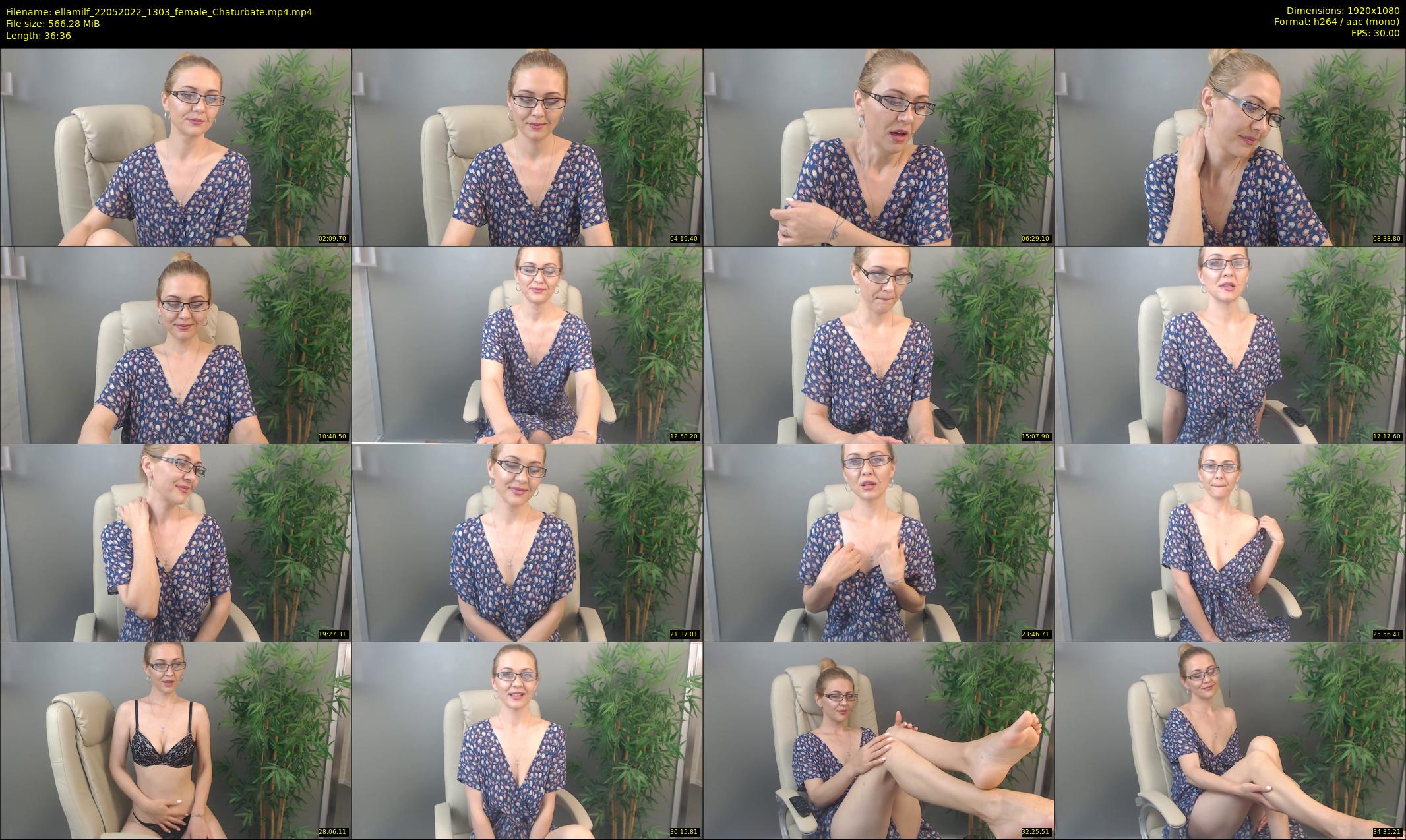 ellamilf — 37 minute Chaturbate female cam show recording, 1080p, May 22, 2022