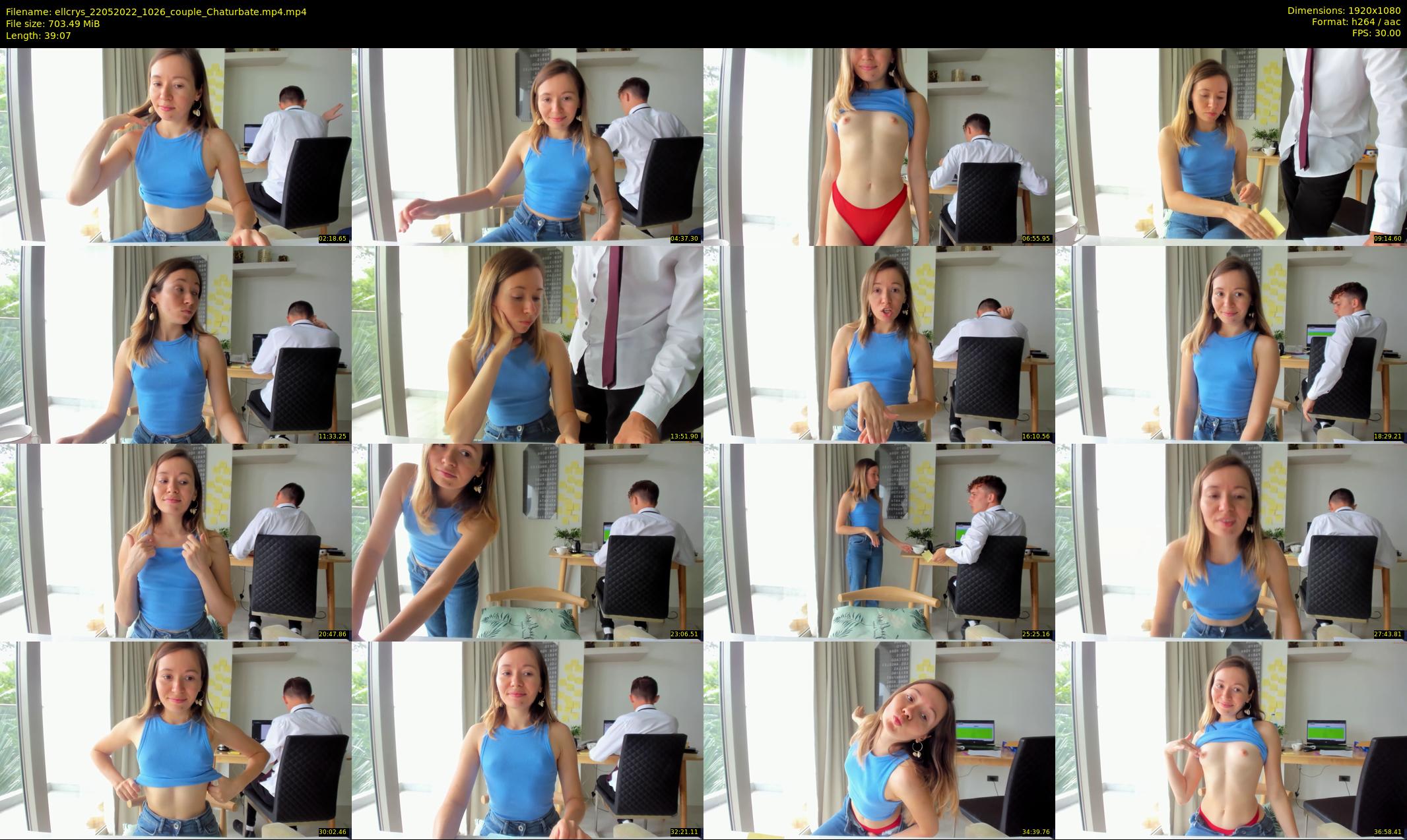 ellcrys — 40 minute Chaturbate couple cam show recording, 1080p, May 22, 2022