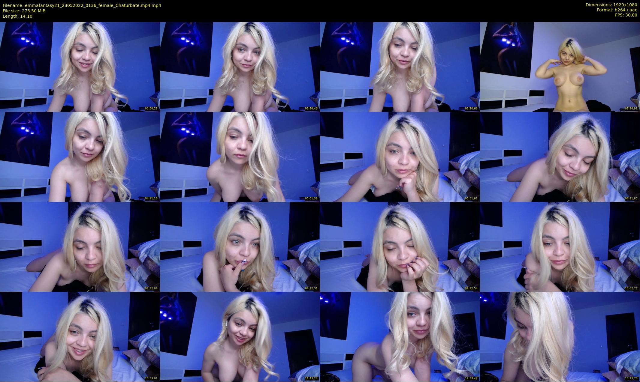 emmafantasy21 — 15 minute Chaturbate couple cam show recording, 1080p, May 23, 2022