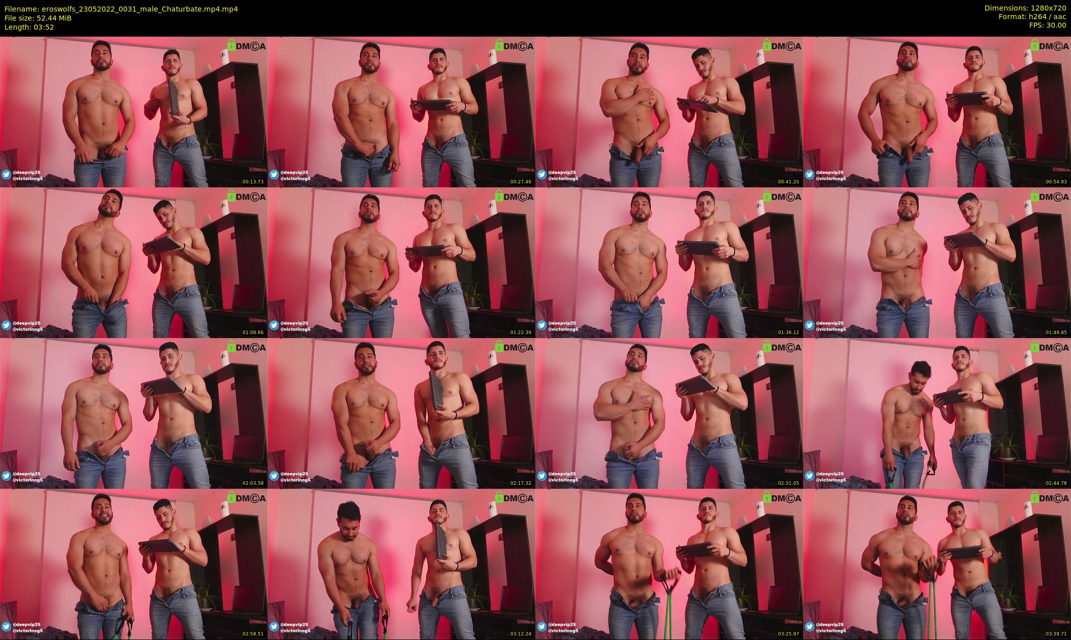 eroswolfs — 4 minute Chaturbate male cam show recording, 720p, May 23, 2022