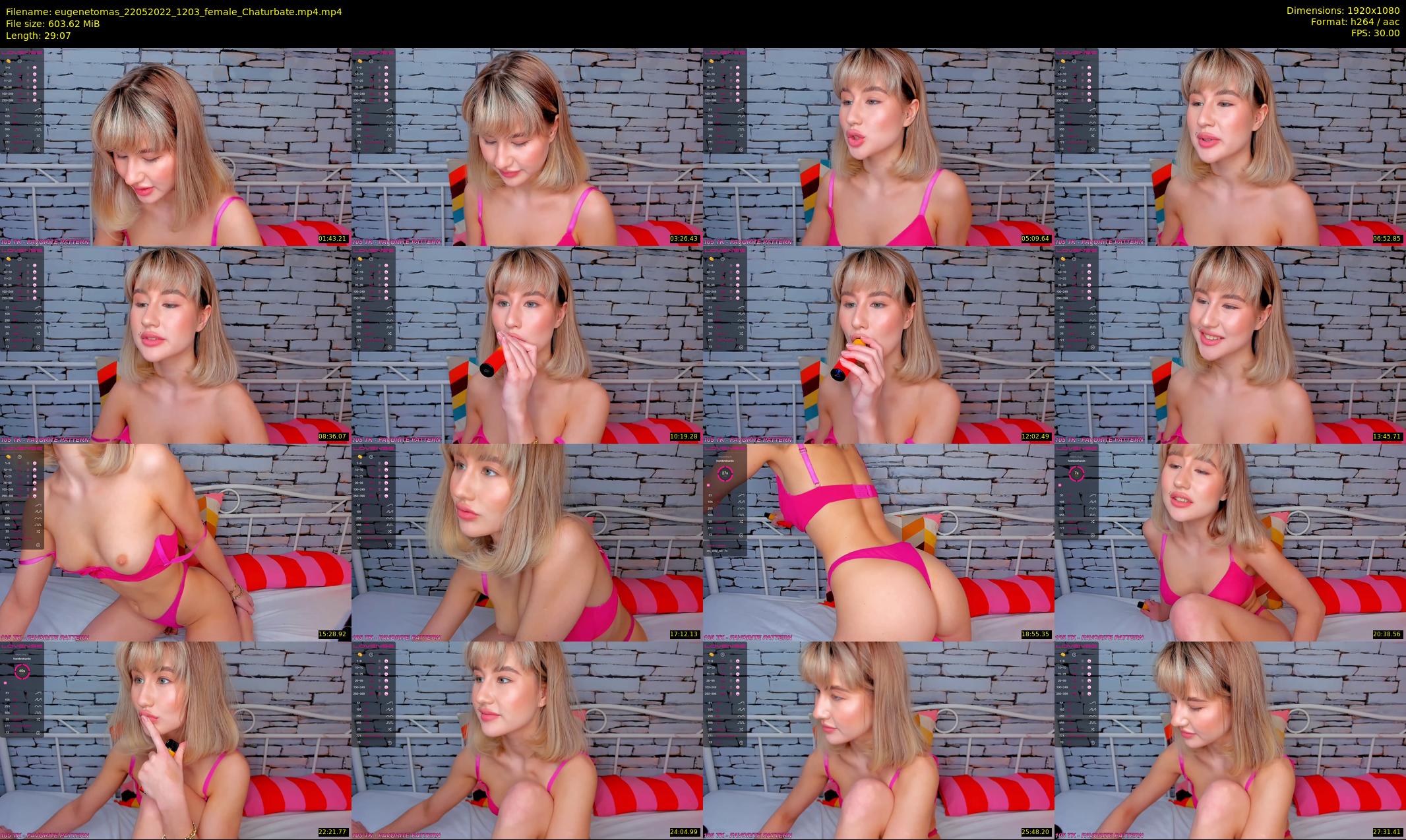 eugenetomas — 30 minute Chaturbate couple cam show recording, 1080p, May 22, 2022