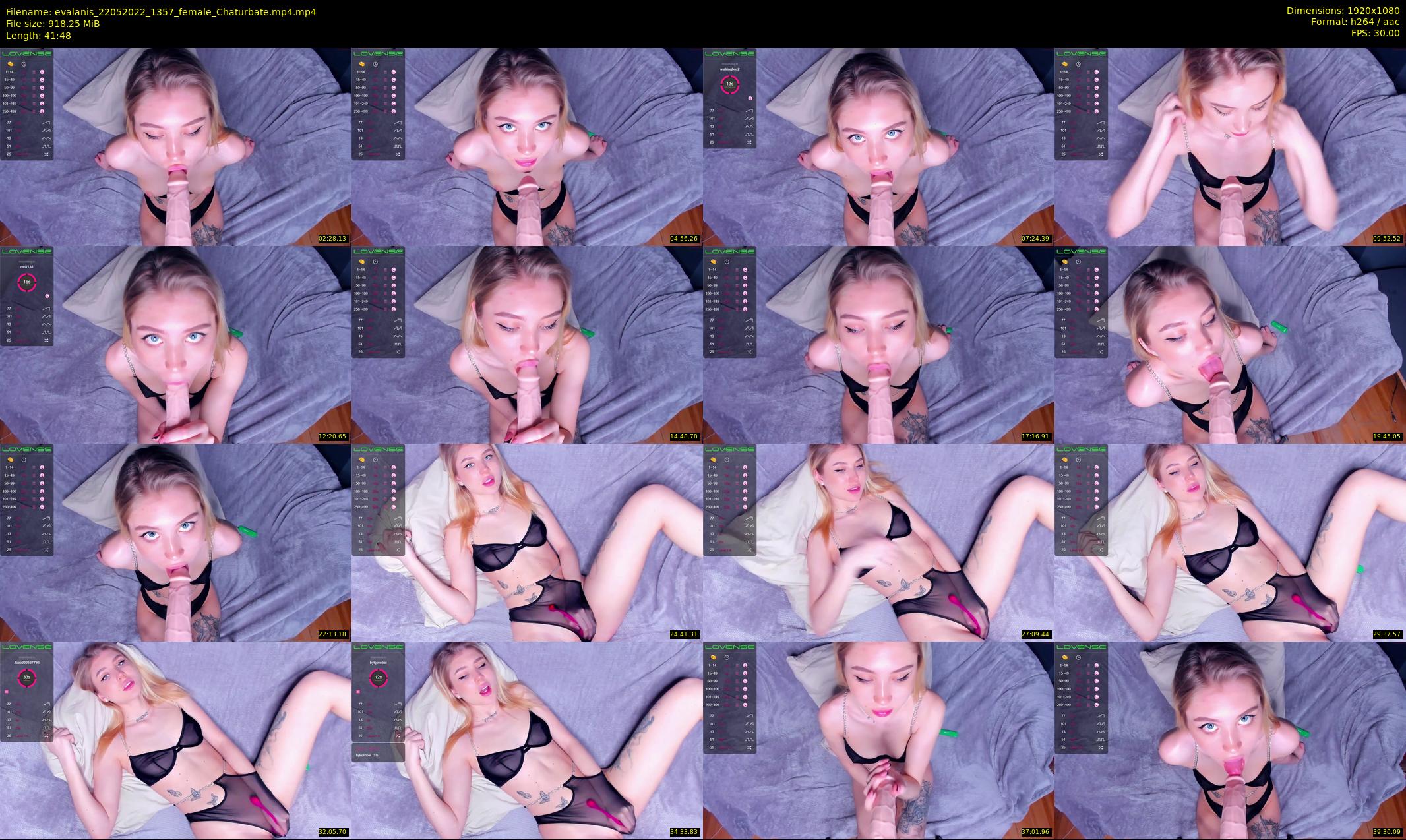 evalanis — 42 minute Chaturbate couple cam show recording, 1080p, May 22, 2022
